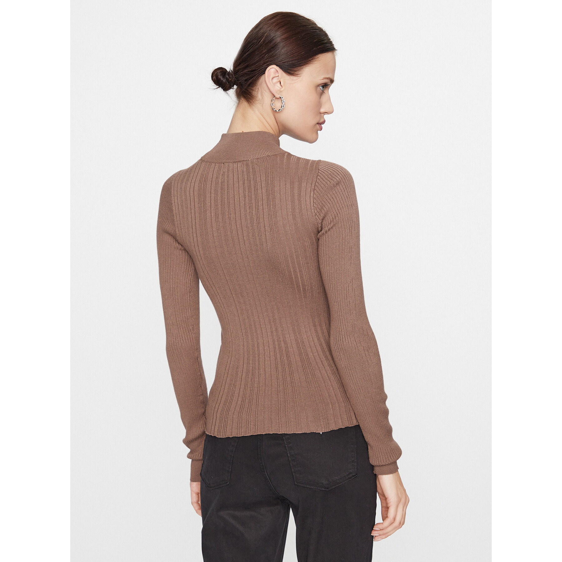 Vero Moda Rolák 10293750 Hnědá Regular Fit - Pepit.cz