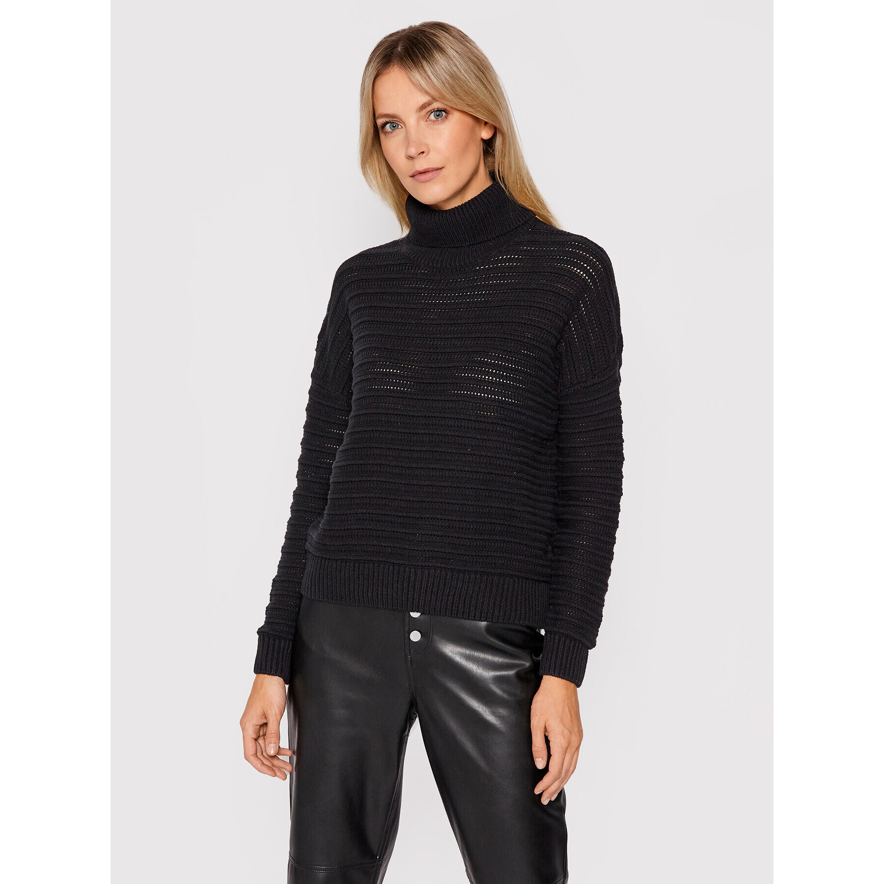 Vero Moda Rolák Stila 10251199 Černá Regular Fit - Pepit.cz