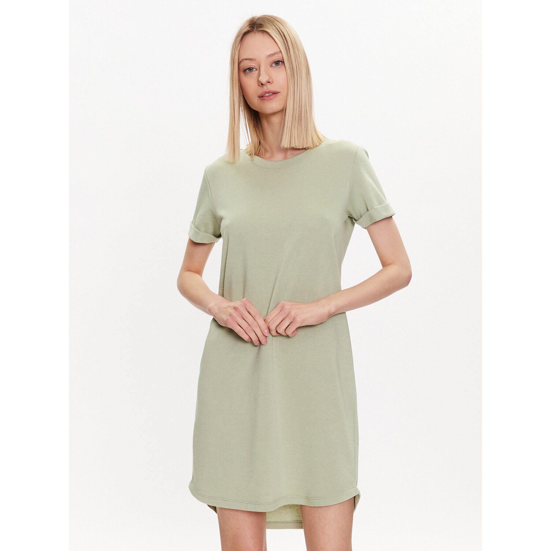 Vero Moda Šaty Sasha Milla 10272936 Zelená Regular Fit - Pepit.cz