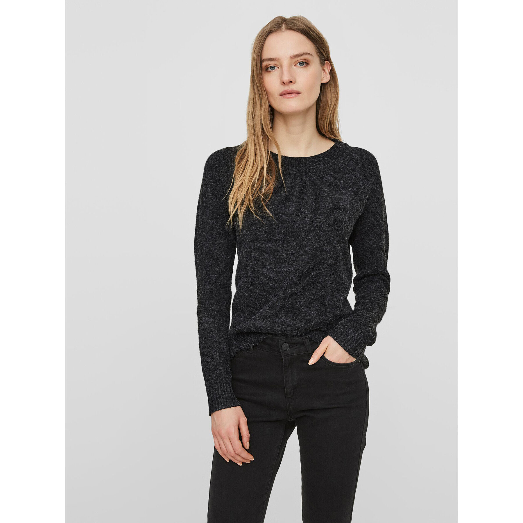 Vero Moda Svetr 10201022 Černá Regular Fit - Pepit.cz