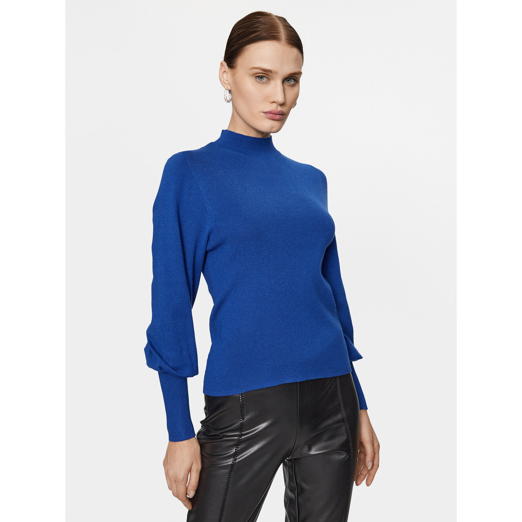 Vero Moda Svetr 10290671 Modrá Regular Fit - Pepit.cz