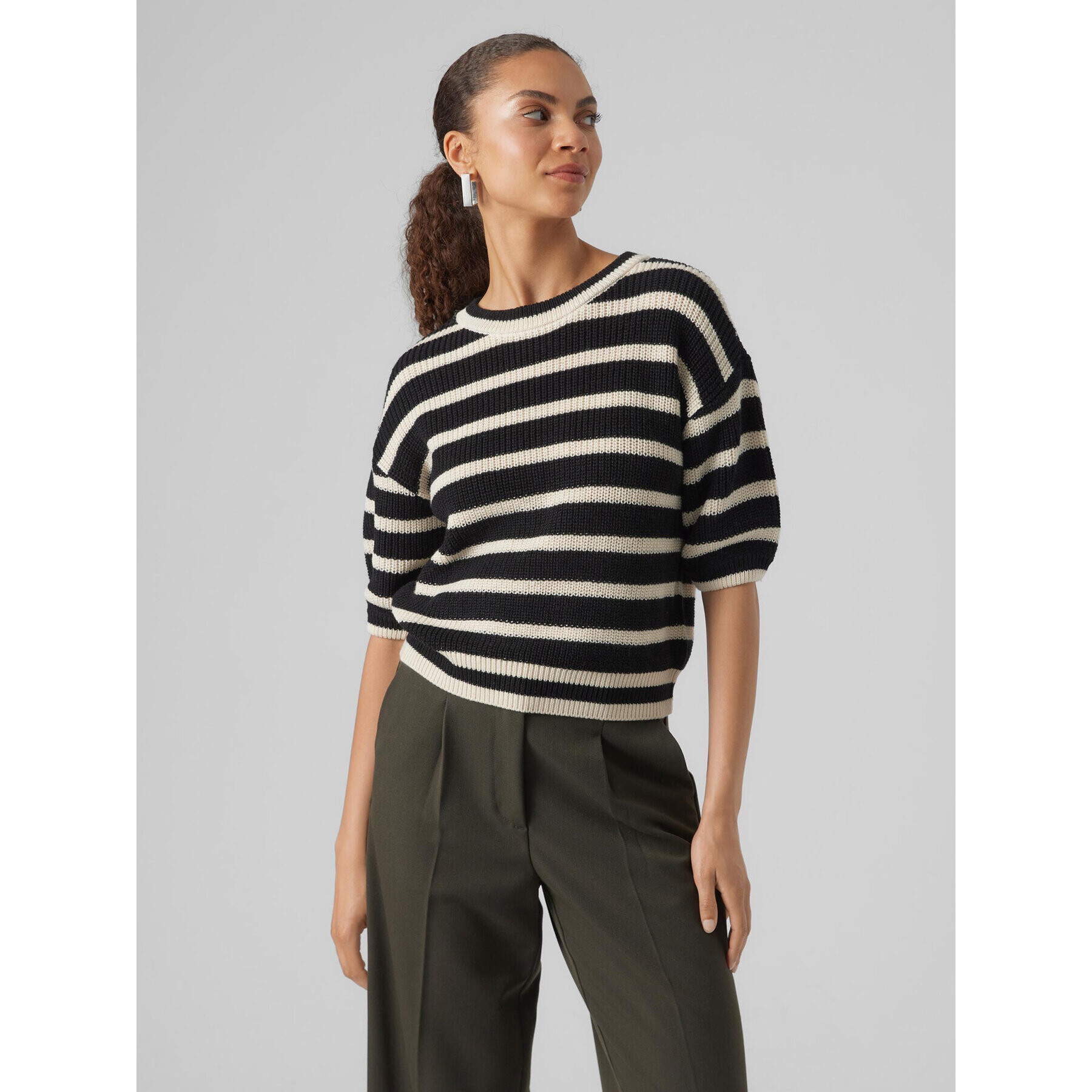 Vero Moda Svetr Fabulous 10297808 Černá Regular Fit - Pepit.cz