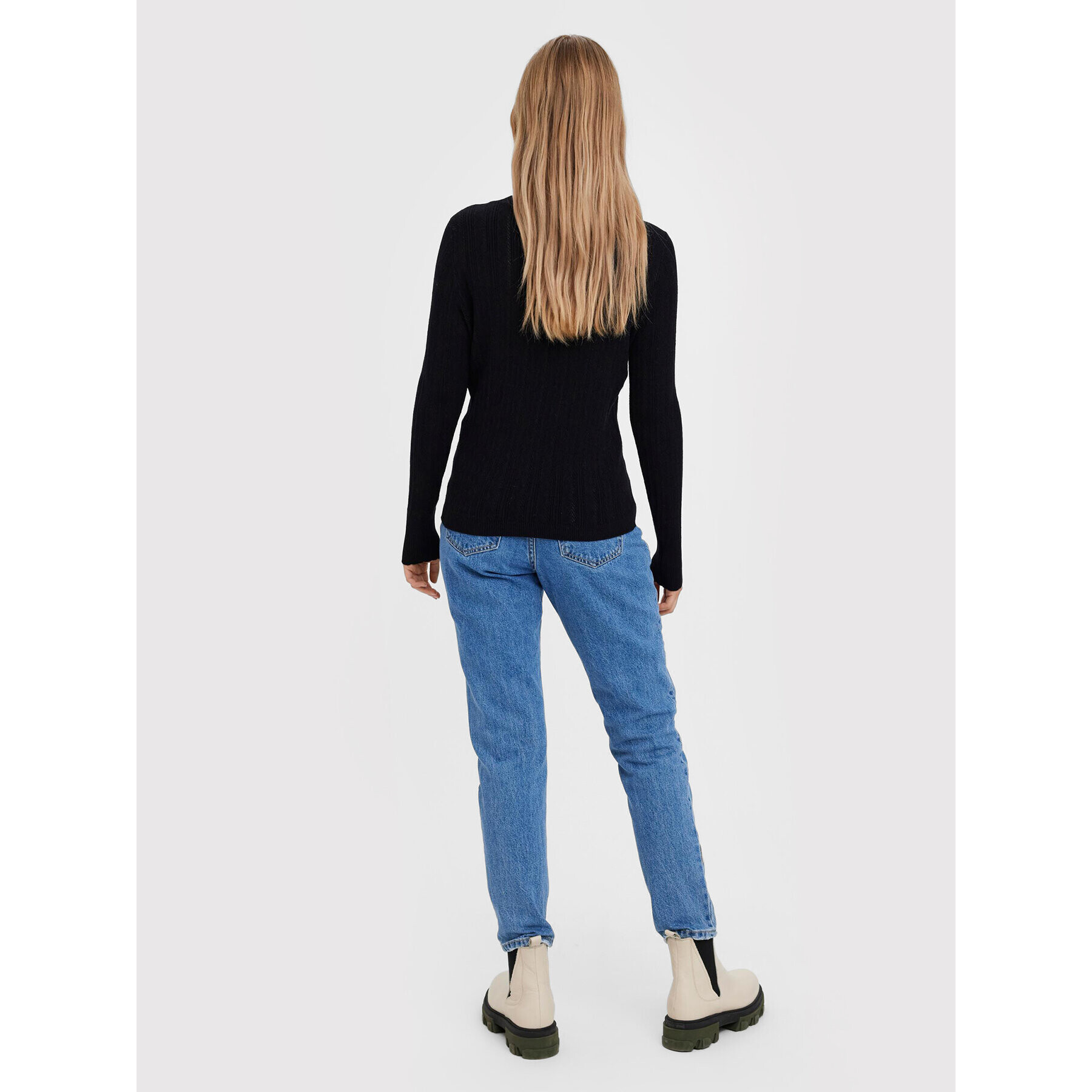 Vero Moda Svetr Karis 10268004 Černá Regular Fit - Pepit.cz