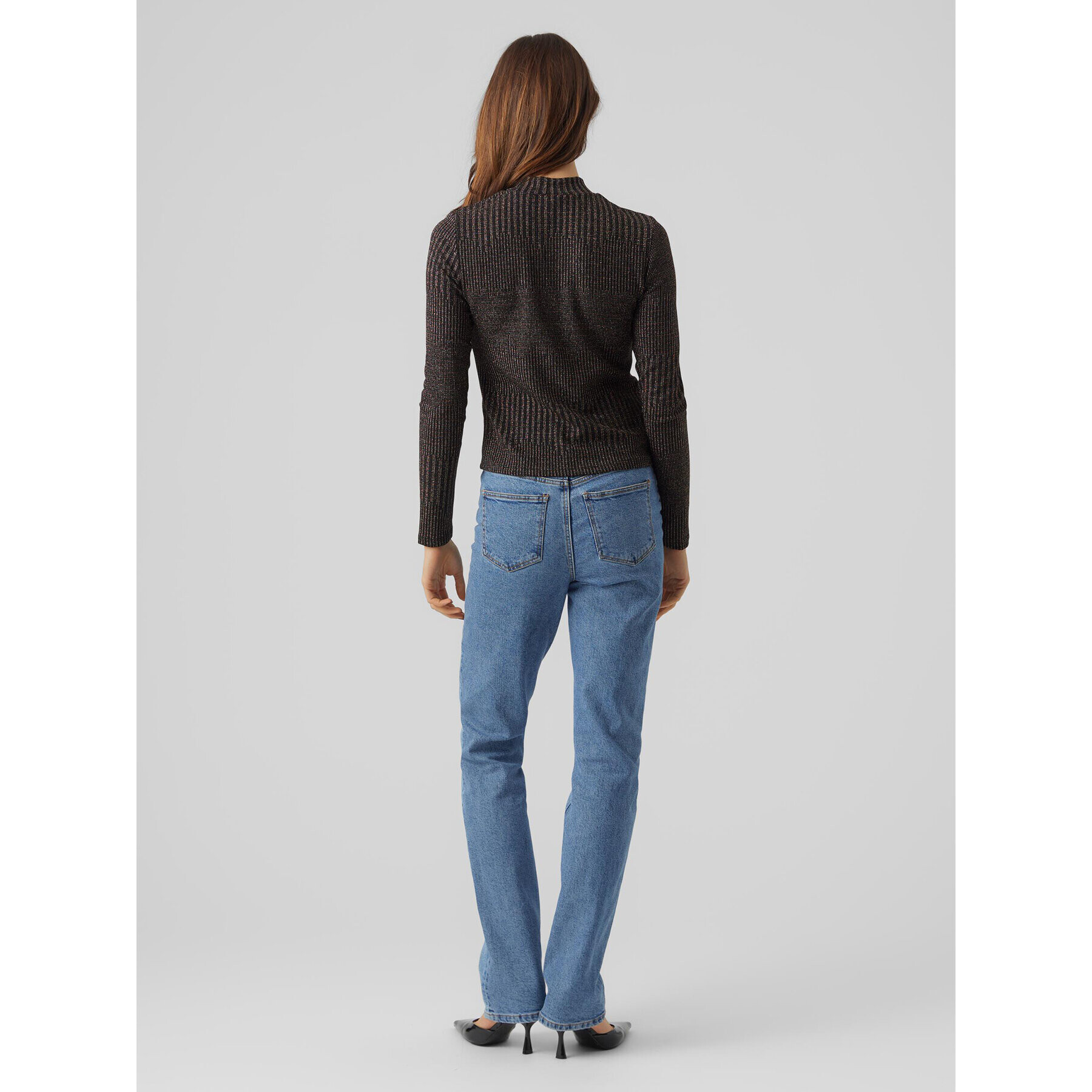 Vero Moda Svetr Karita 10276592 Černá Regular Fit - Pepit.cz