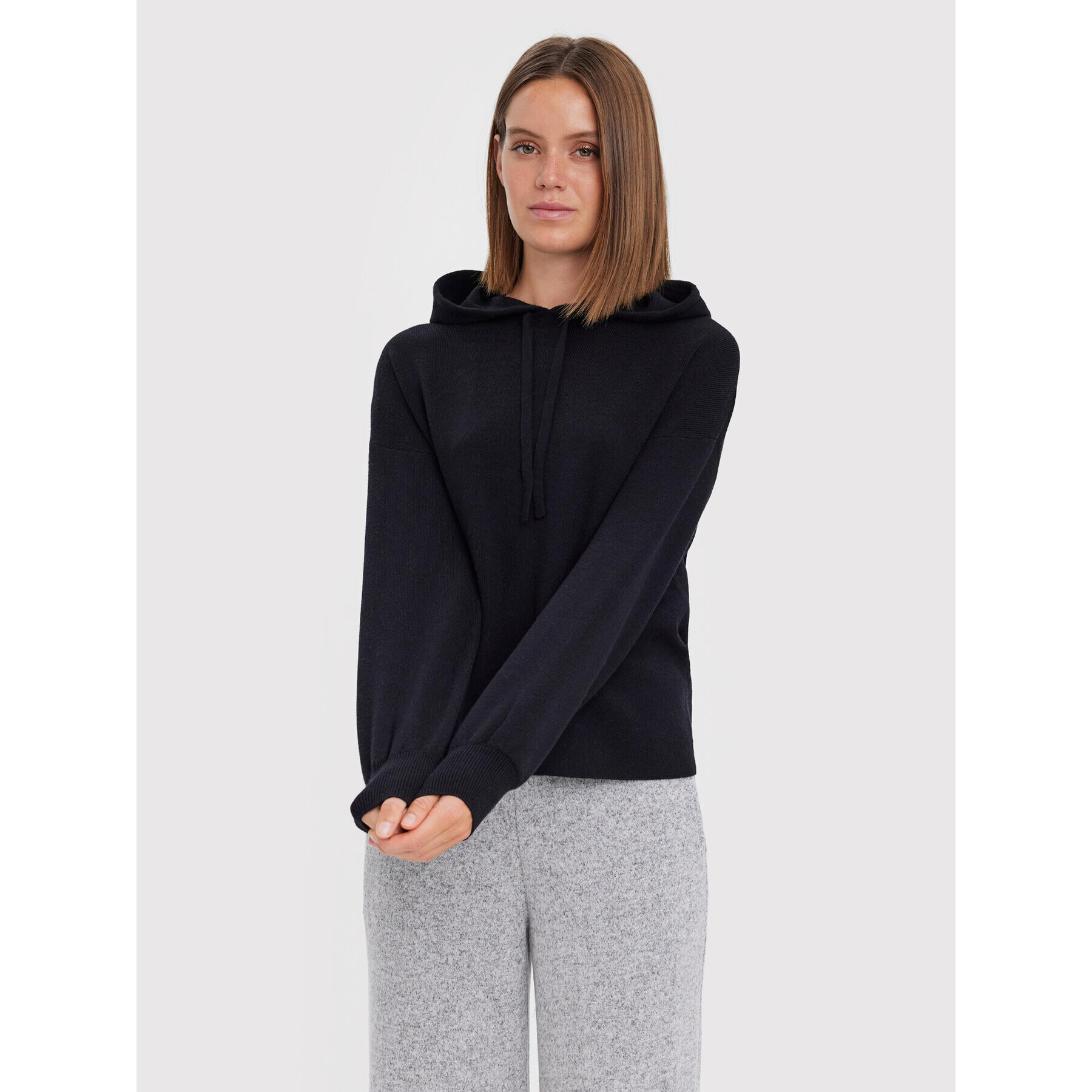 Vero Moda Svetr Nancy 10269236 Černá Relaxed Fit - Pepit.cz