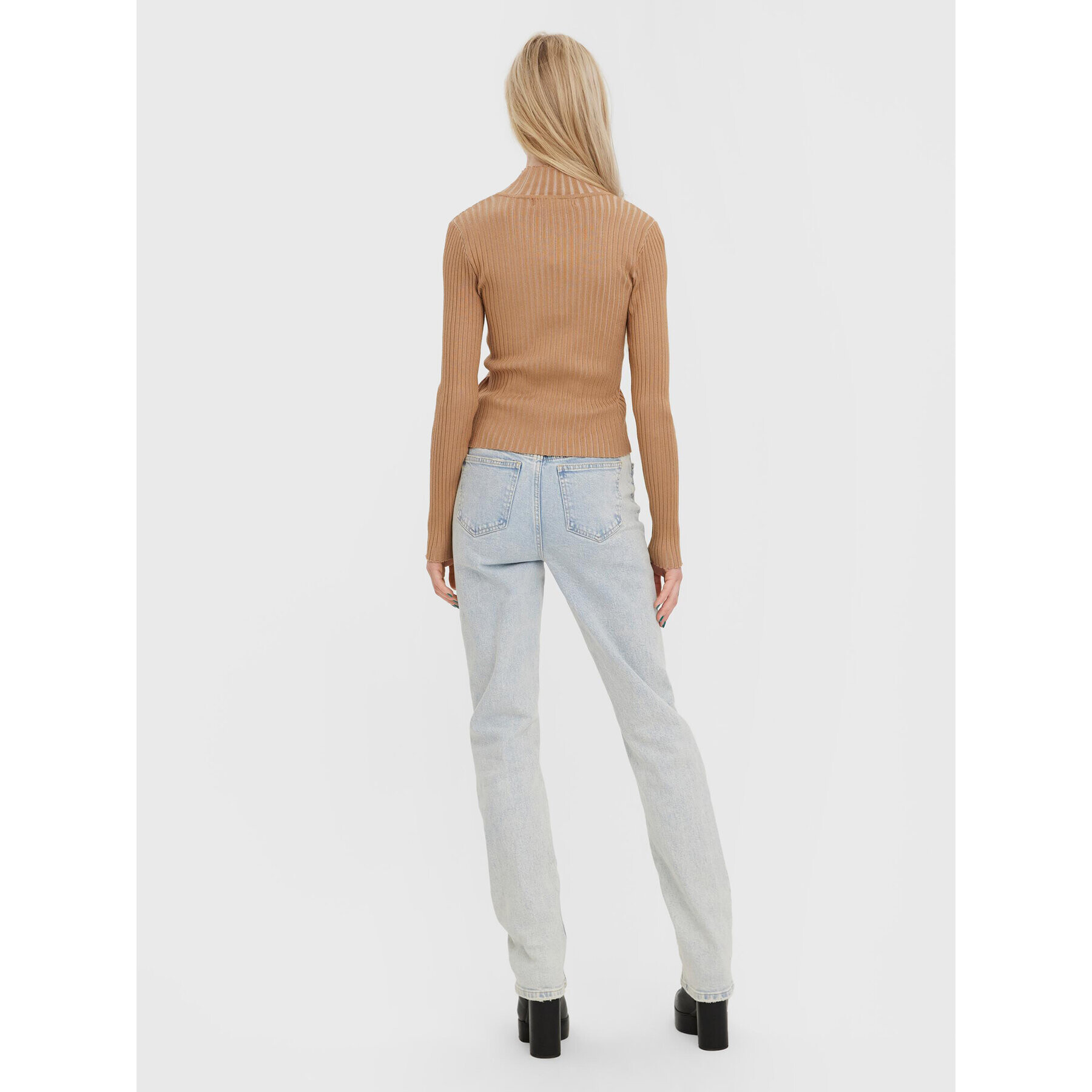 Vero Moda Svetr Willow 10271000 Béžová Slim Fit - Pepit.cz