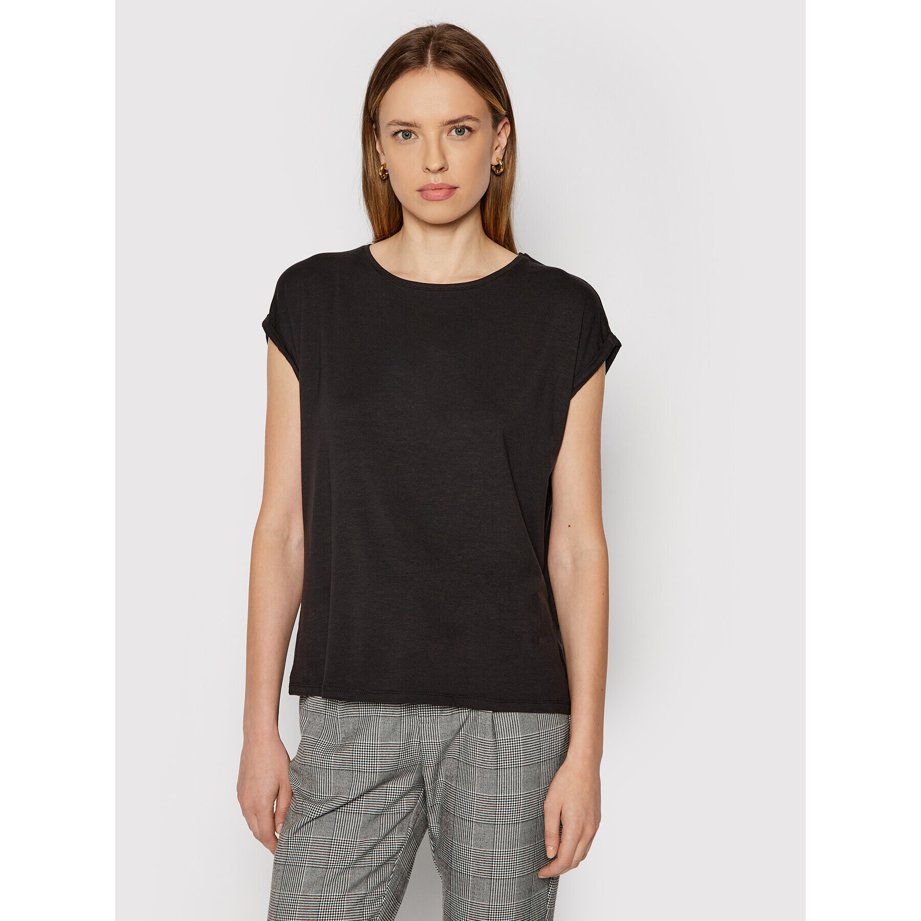 Vero Moda T-Shirt Ava 10187159 Černá Relaxed Fit - Pepit.cz