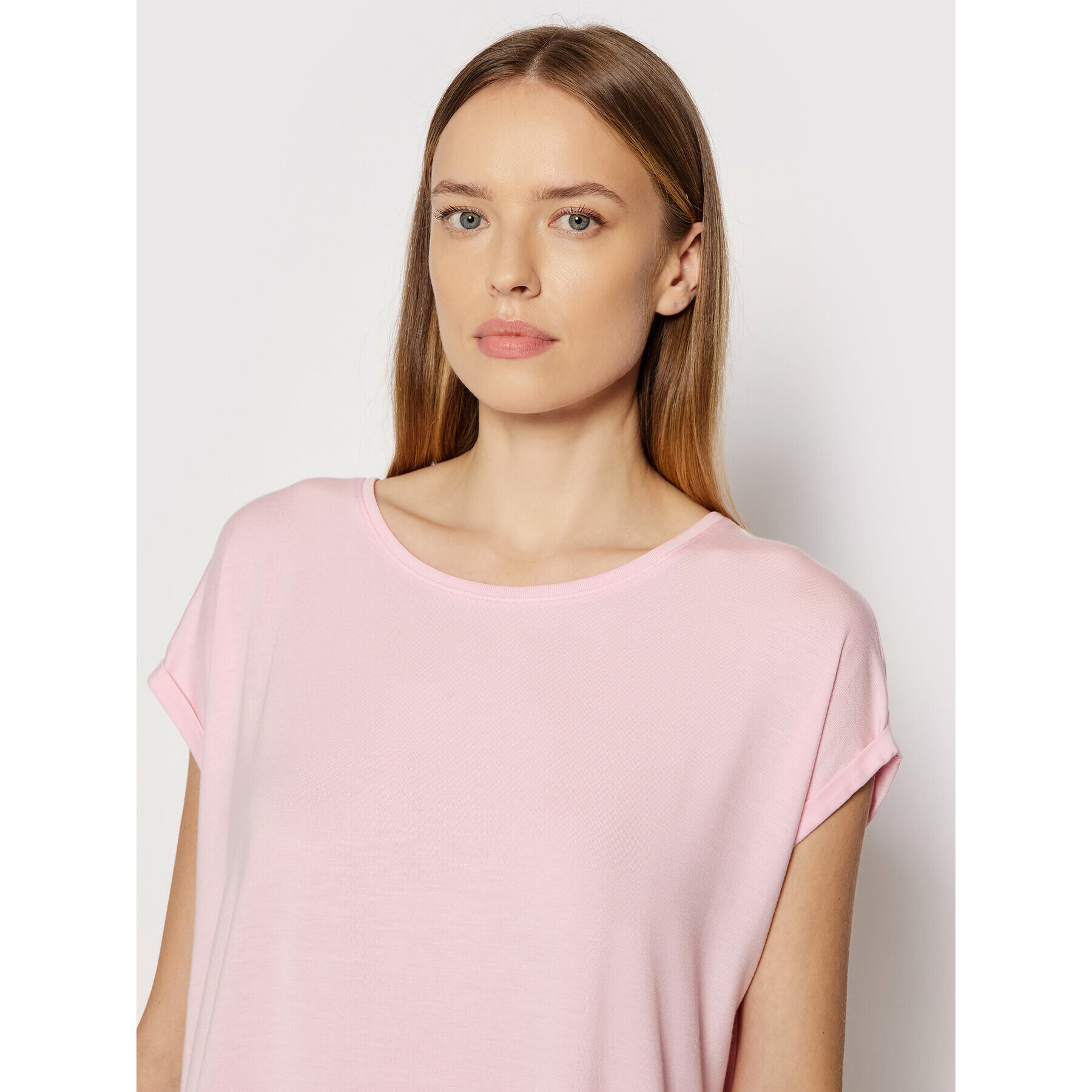 Vero Moda T-Shirt Ava 10187159 Růžová Relaxed Fit - Pepit.cz