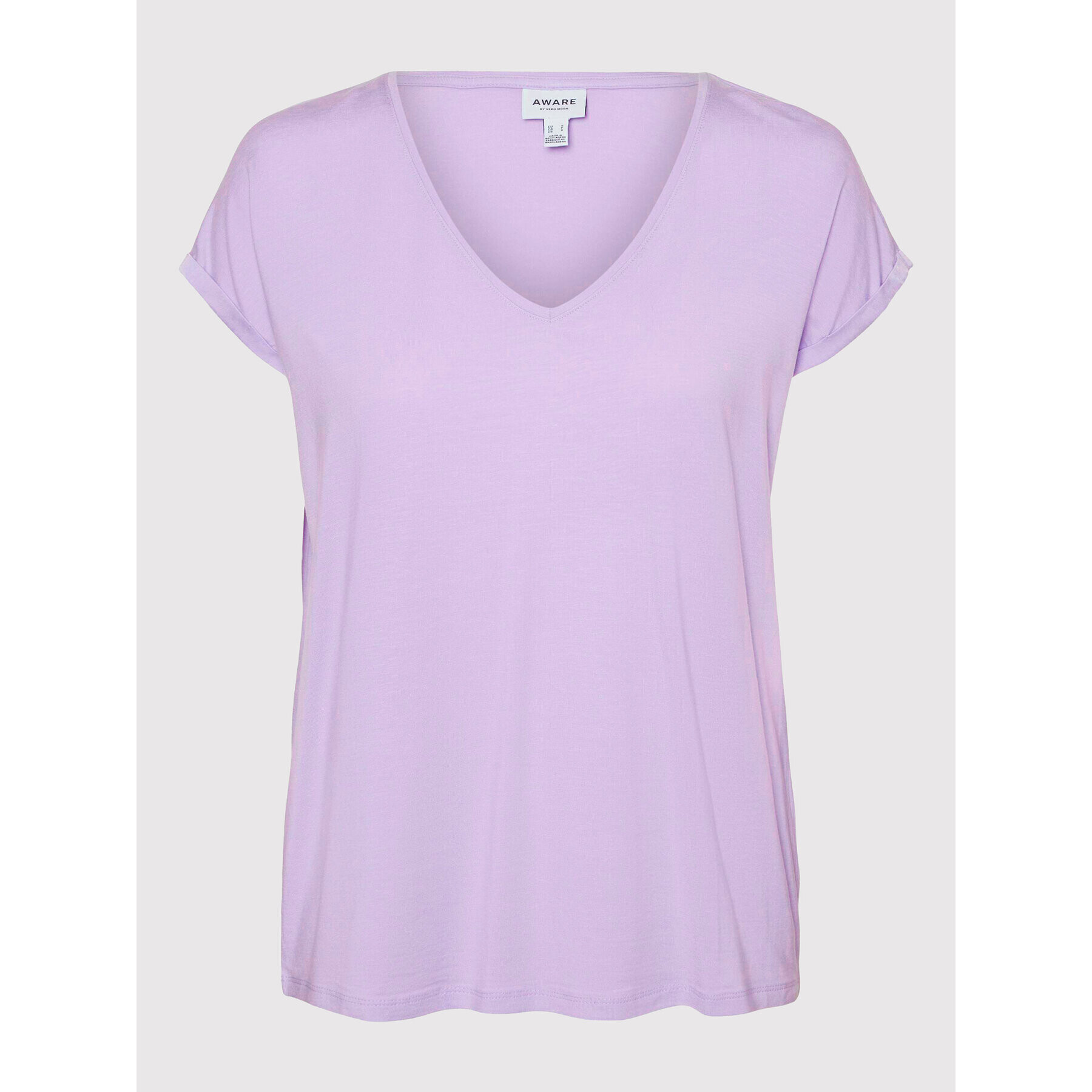 Vero Moda T-Shirt Ava 10231343 Fialová Regular Fit - Pepit.cz