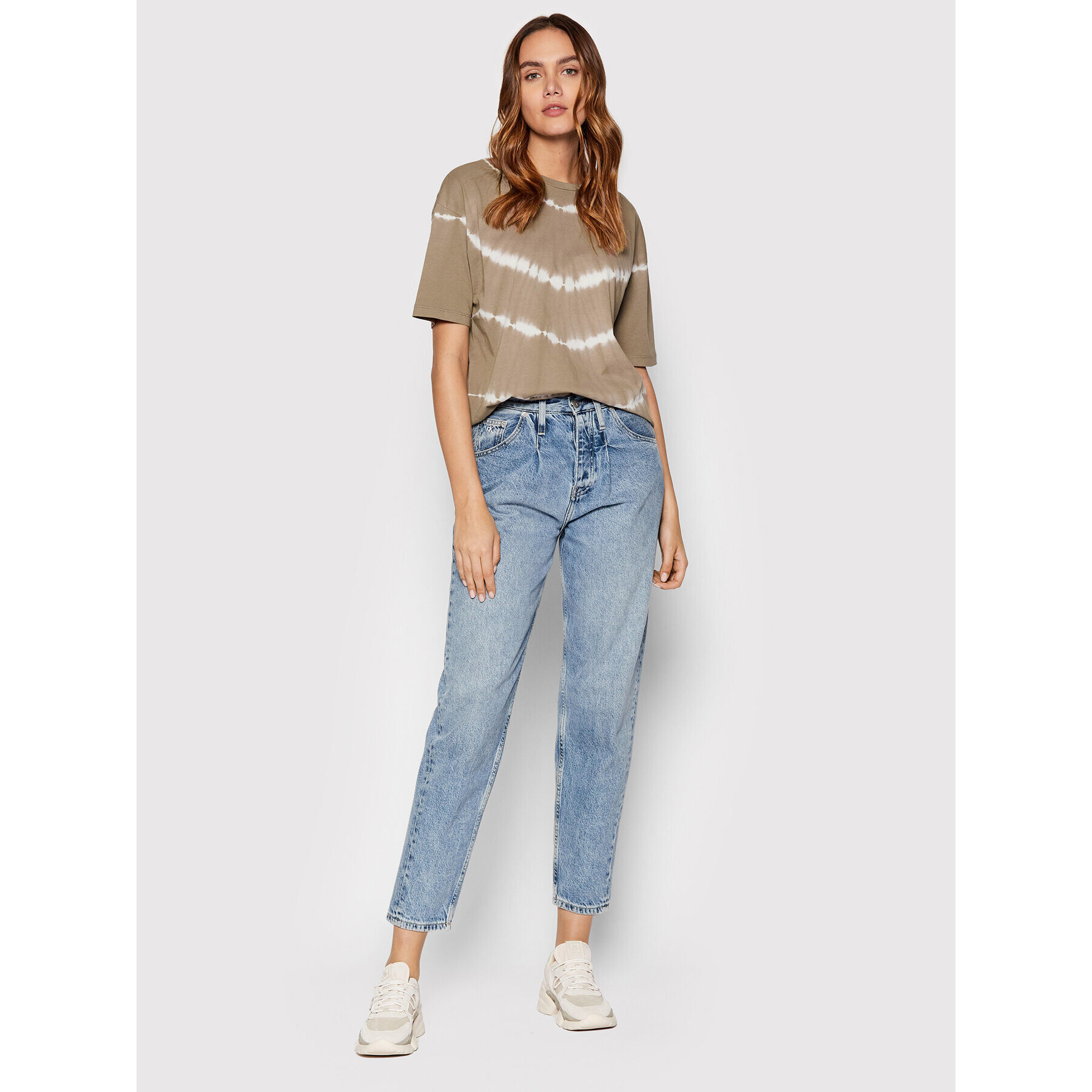 Vero Moda T-Shirt Eara 10259827 Hnědá Oversize - Pepit.cz