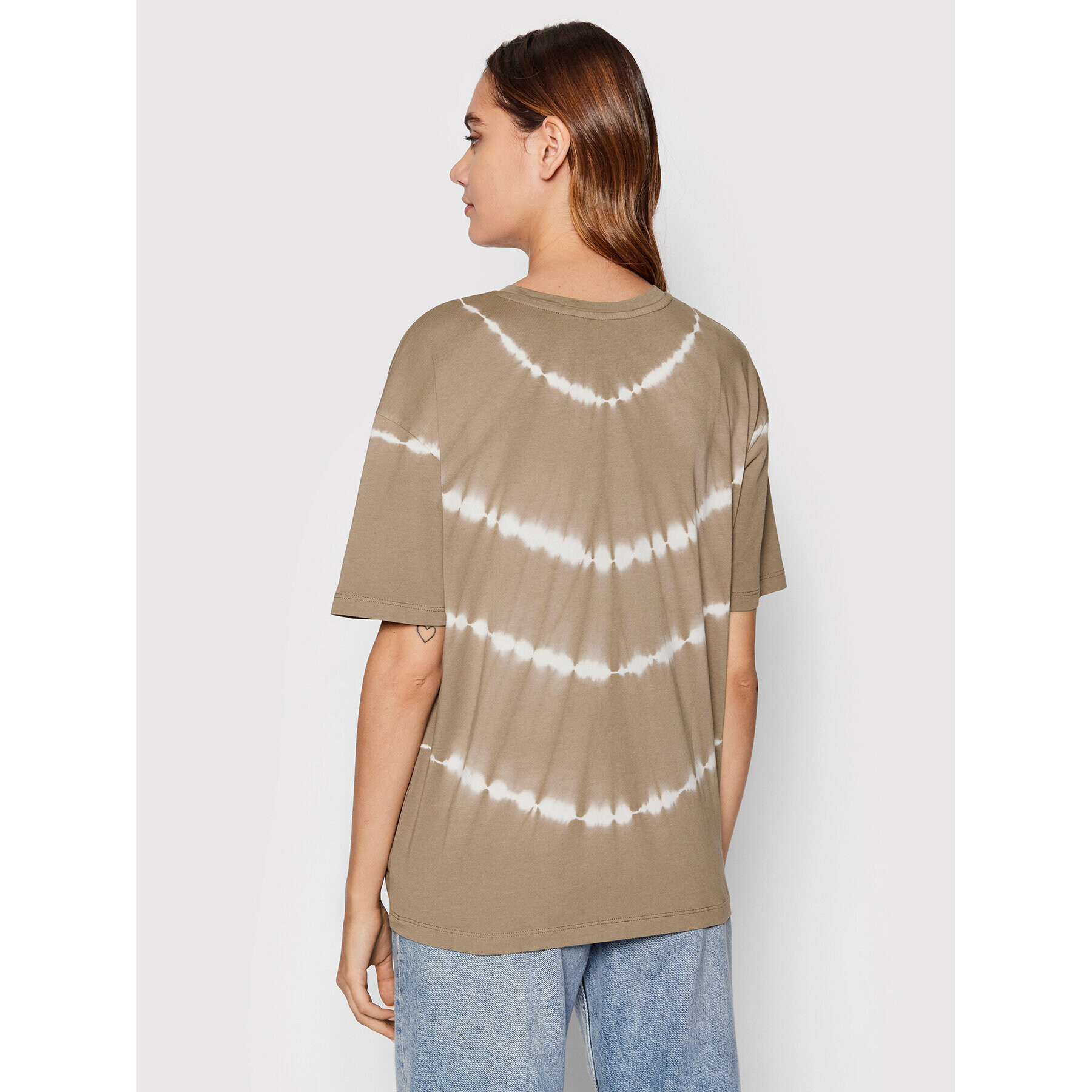 Vero Moda T-Shirt Eara 10259827 Hnědá Oversize - Pepit.cz