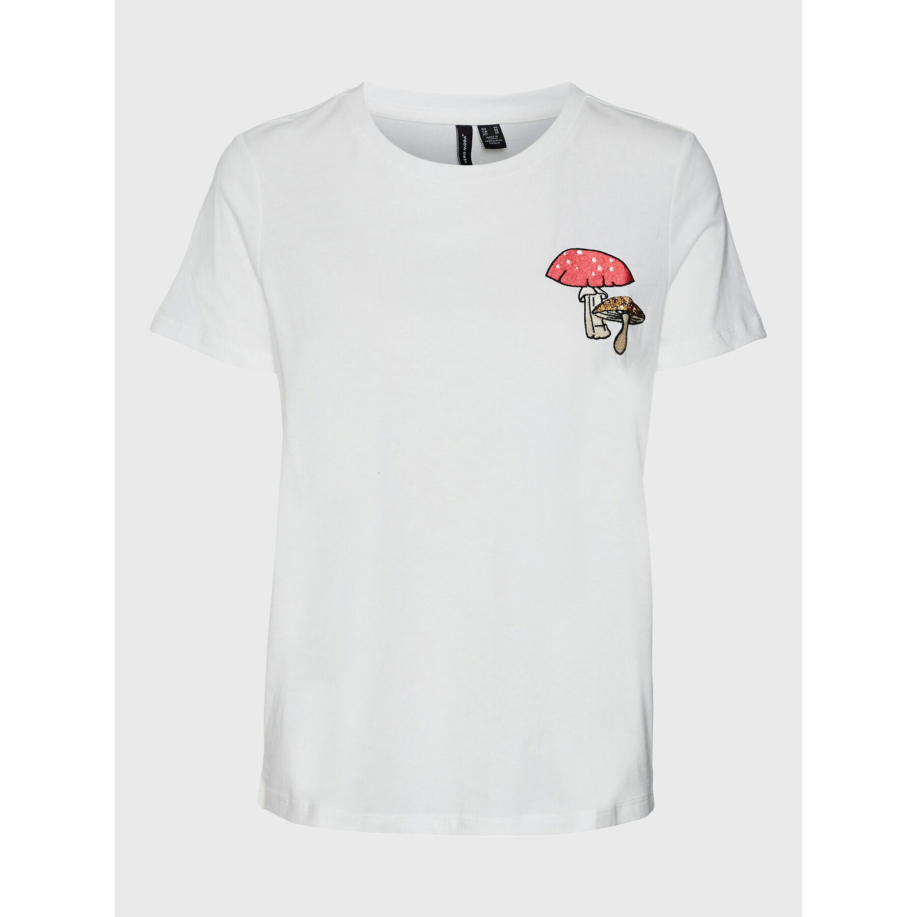 Vero Moda T-Shirt Fayfrancis 10276823 Bílá Regular Fit - Pepit.cz