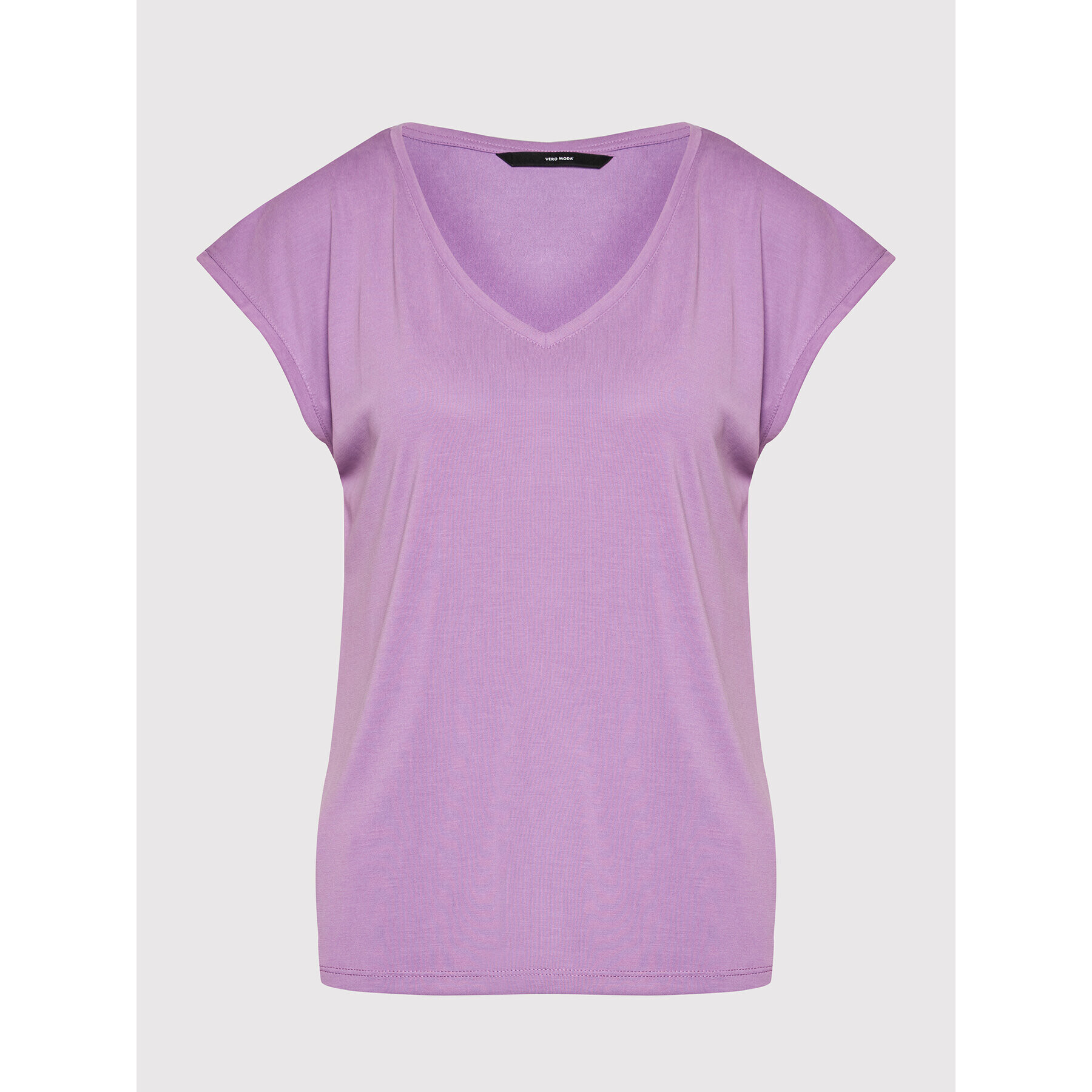 Vero Moda T-Shirt Filli 10246928 Fialová Regular Fit - Pepit.cz