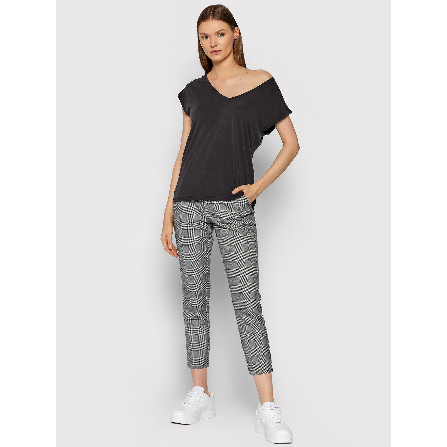 Vero Moda T-Shirt Filli 10247666 Černá Regular Fit - Pepit.cz