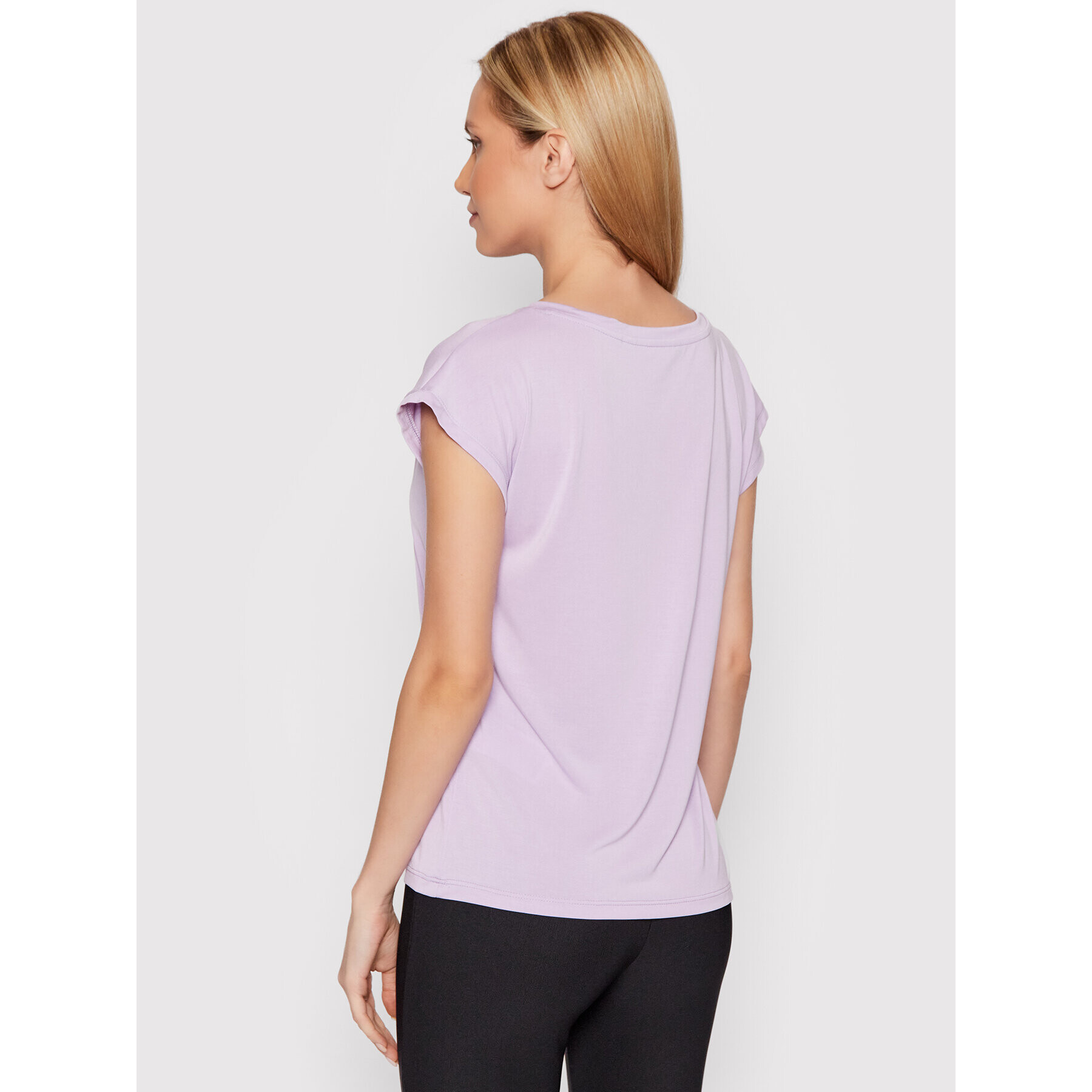 Vero Moda T-Shirt Filli 10247666 Fialová Regular Fit - Pepit.cz