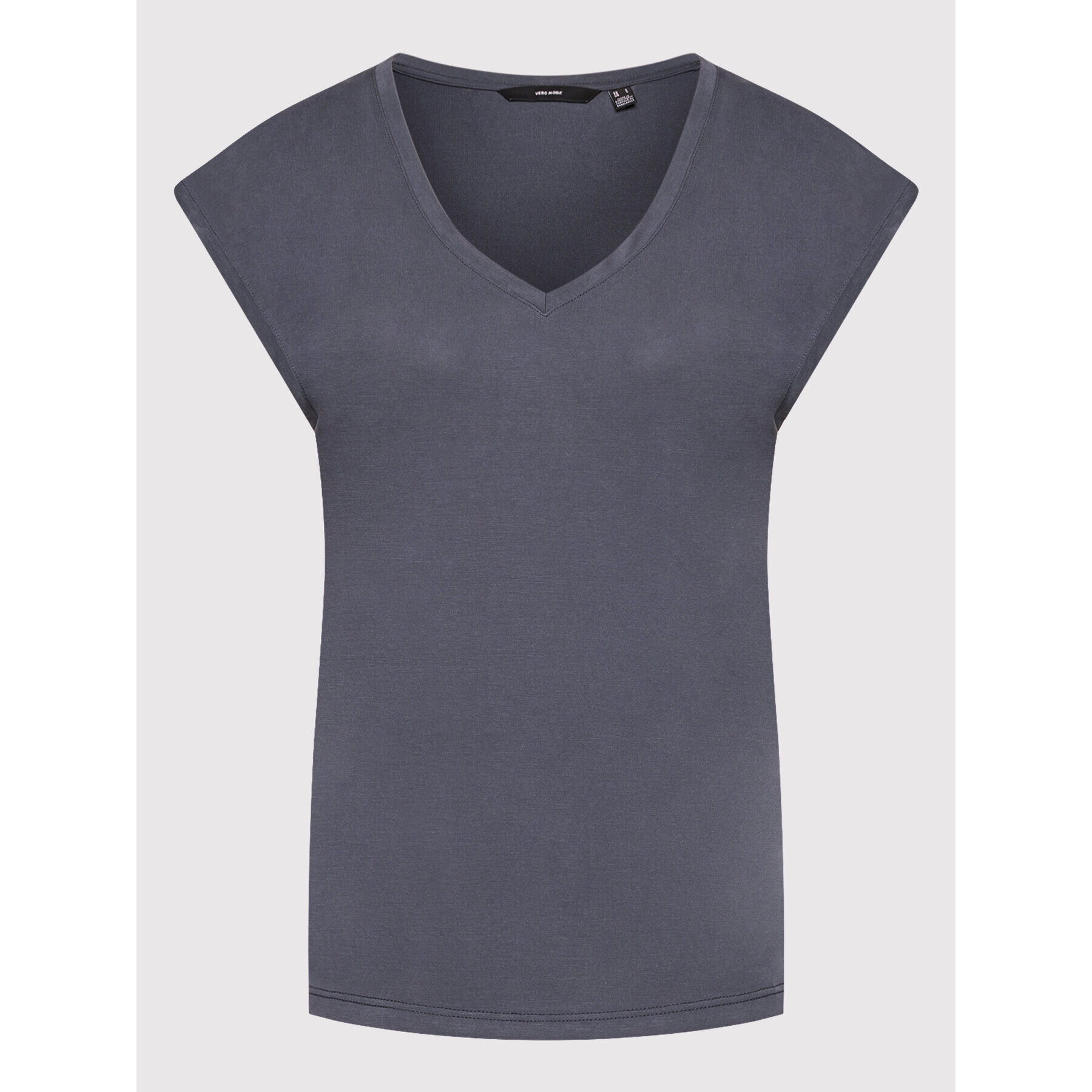 Vero Moda T-Shirt Filli 10247666 Šedá Regular Fit - Pepit.cz