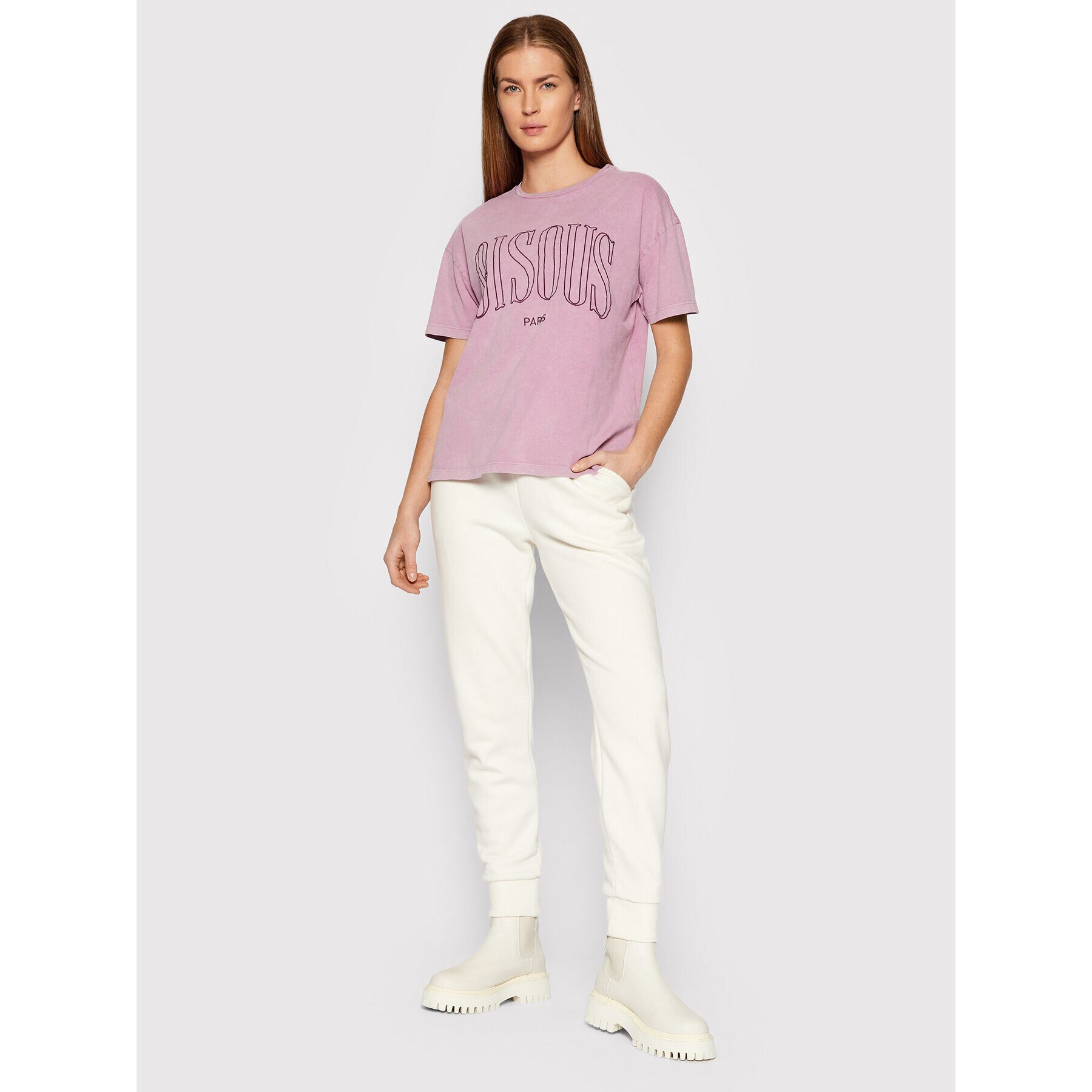 Vero Moda T-Shirt Forever 10264948 Fialová Relaxed Fit - Pepit.cz