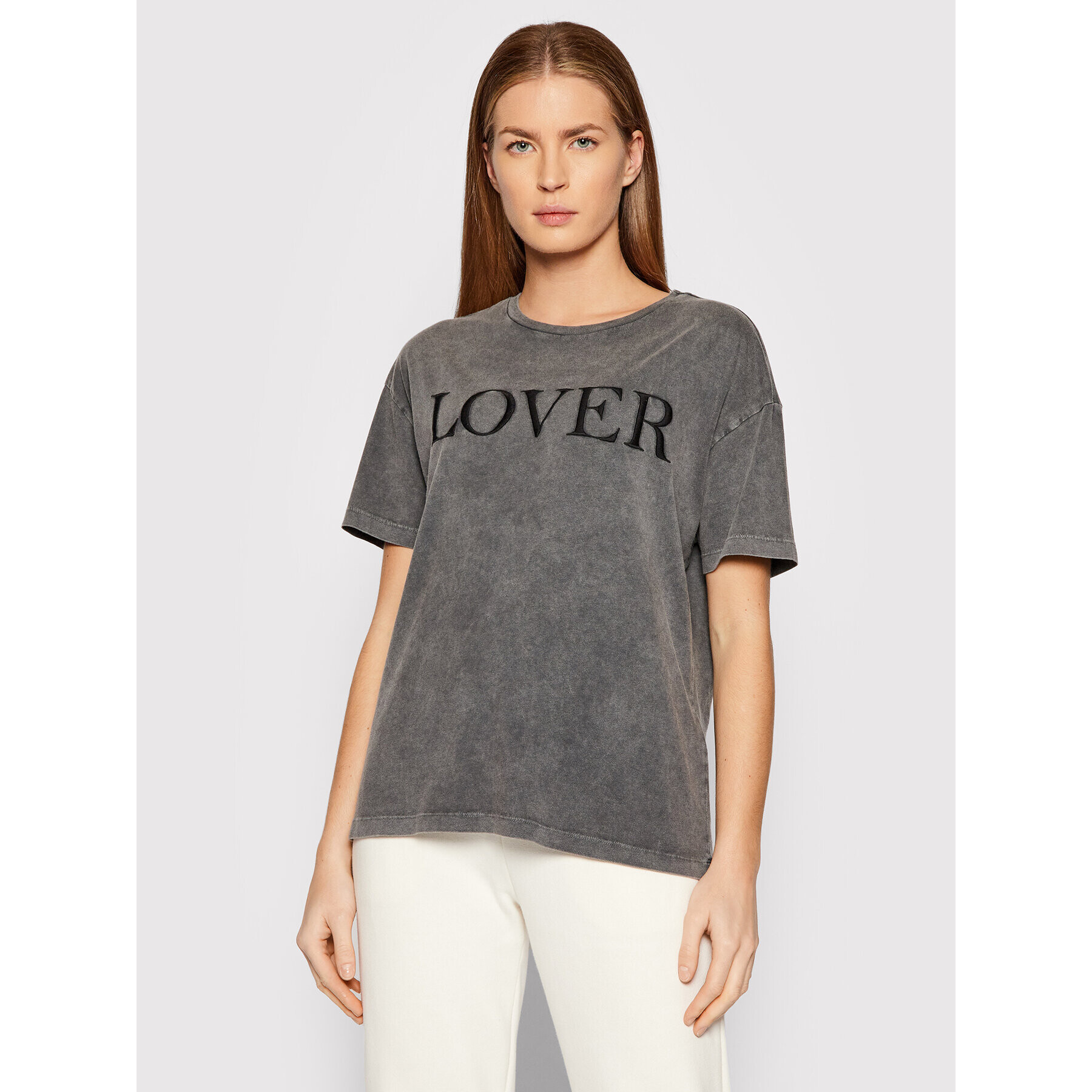 Vero Moda T-Shirt Forever 10264948 Šedá Regular Fit - Pepit.cz