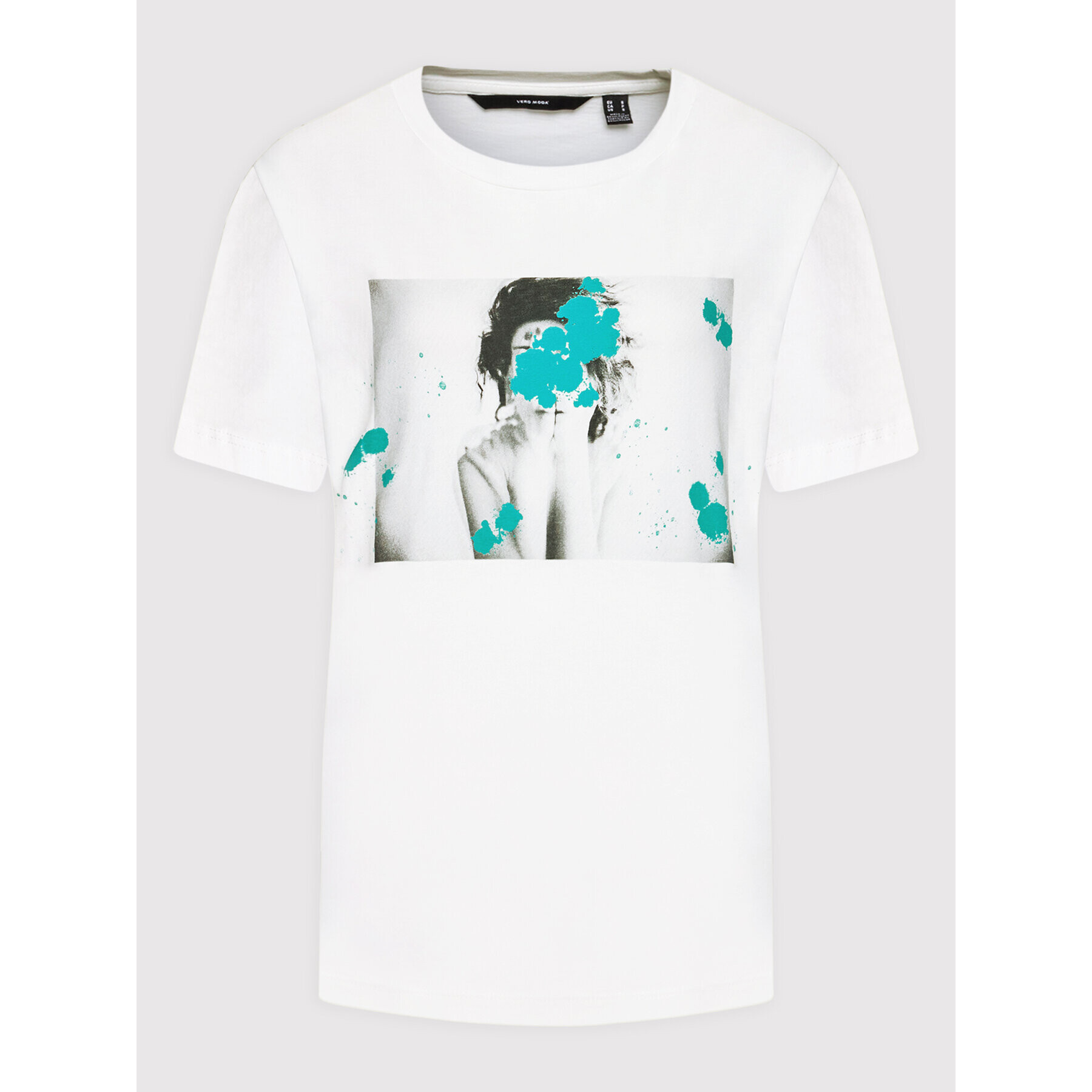 Vero Moda T-Shirt Ibamia 10261039 Bílá Relaxed Fit - Pepit.cz