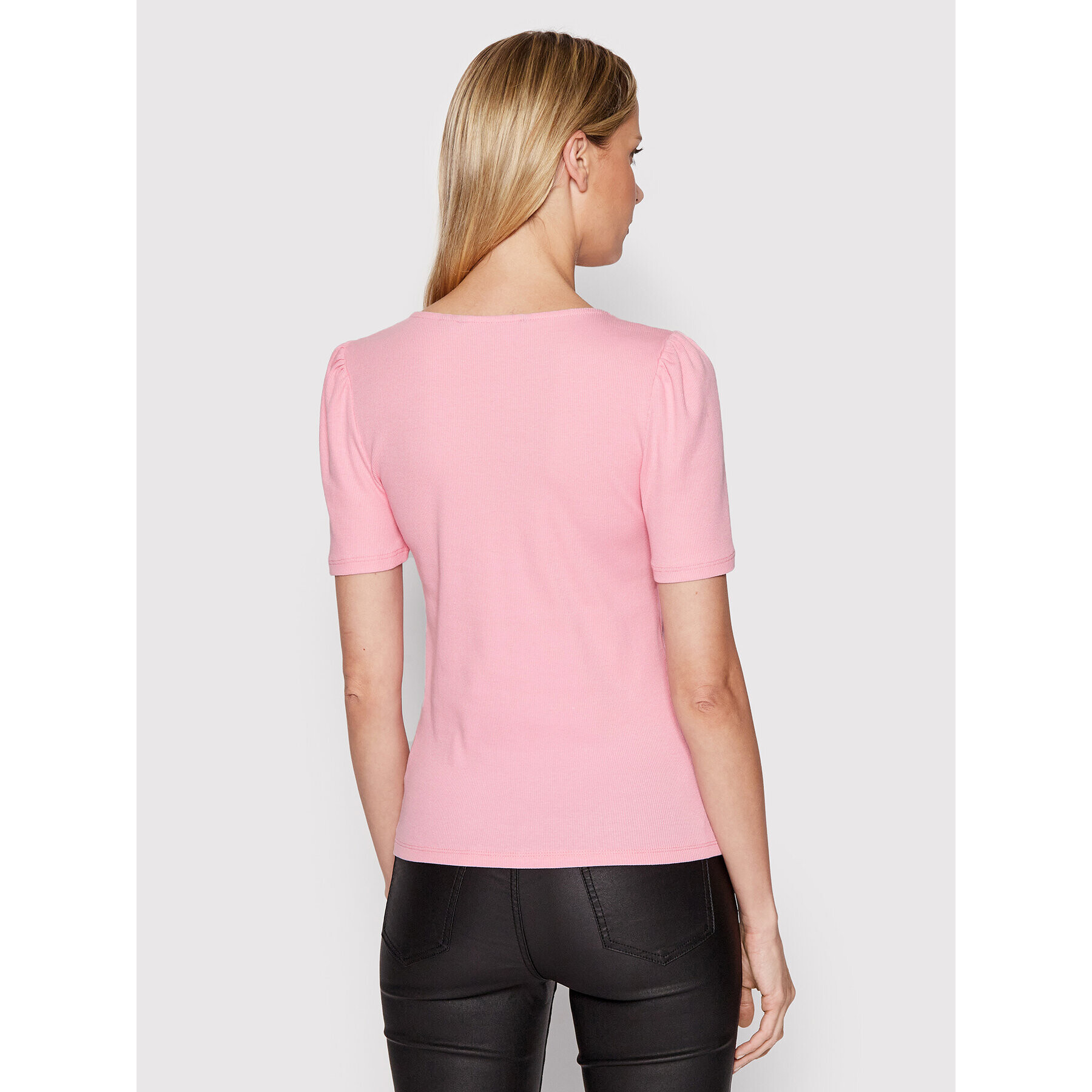 Vero Moda T-Shirt Natasha 10264993 Růžová Regular Fit - Pepit.cz