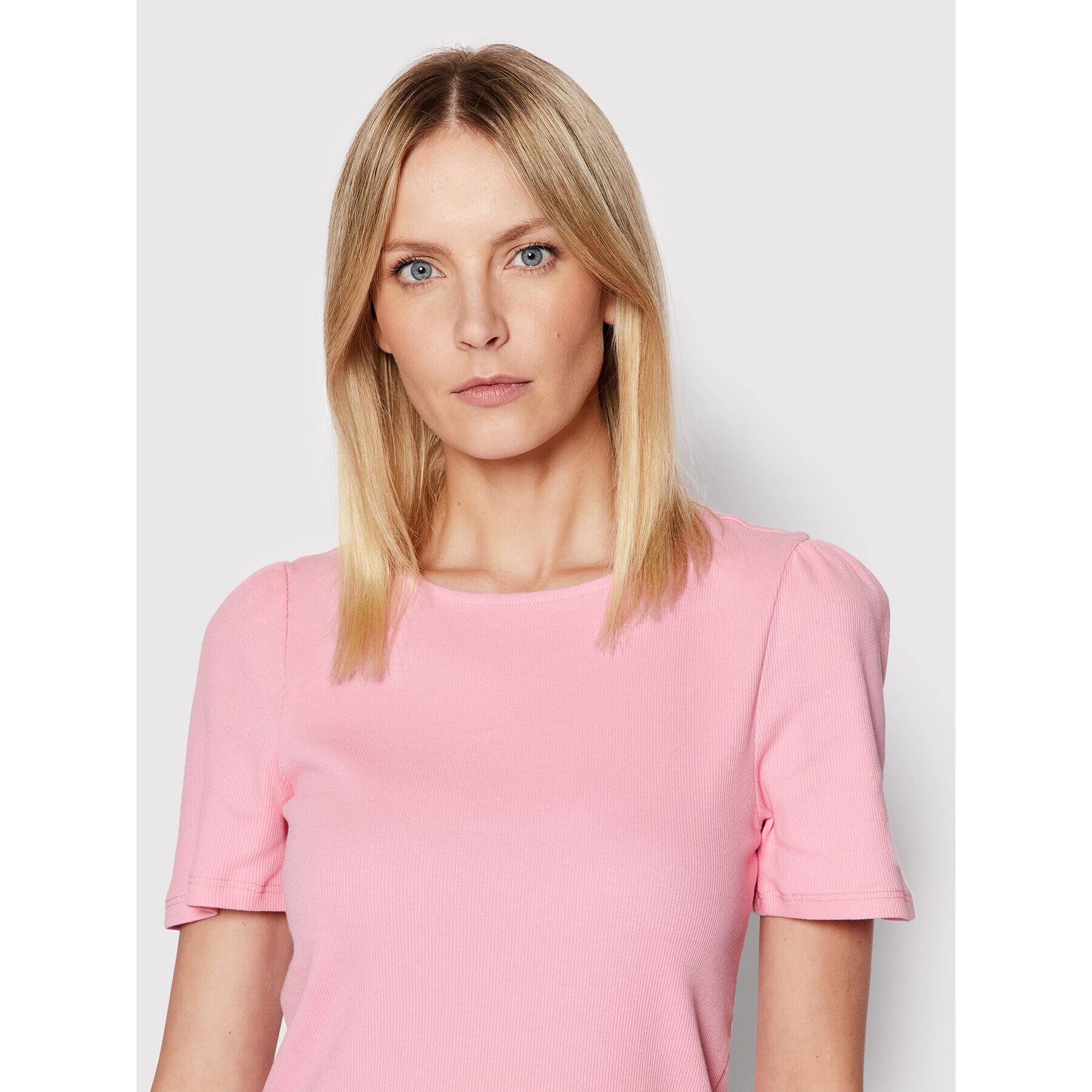 Vero Moda T-Shirt Natasha 10264993 Růžová Regular Fit - Pepit.cz