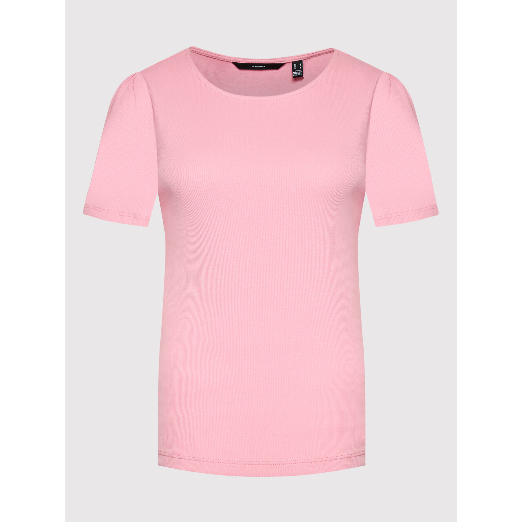 Vero Moda T-Shirt Natasha 10264993 Růžová Regular Fit - Pepit.cz