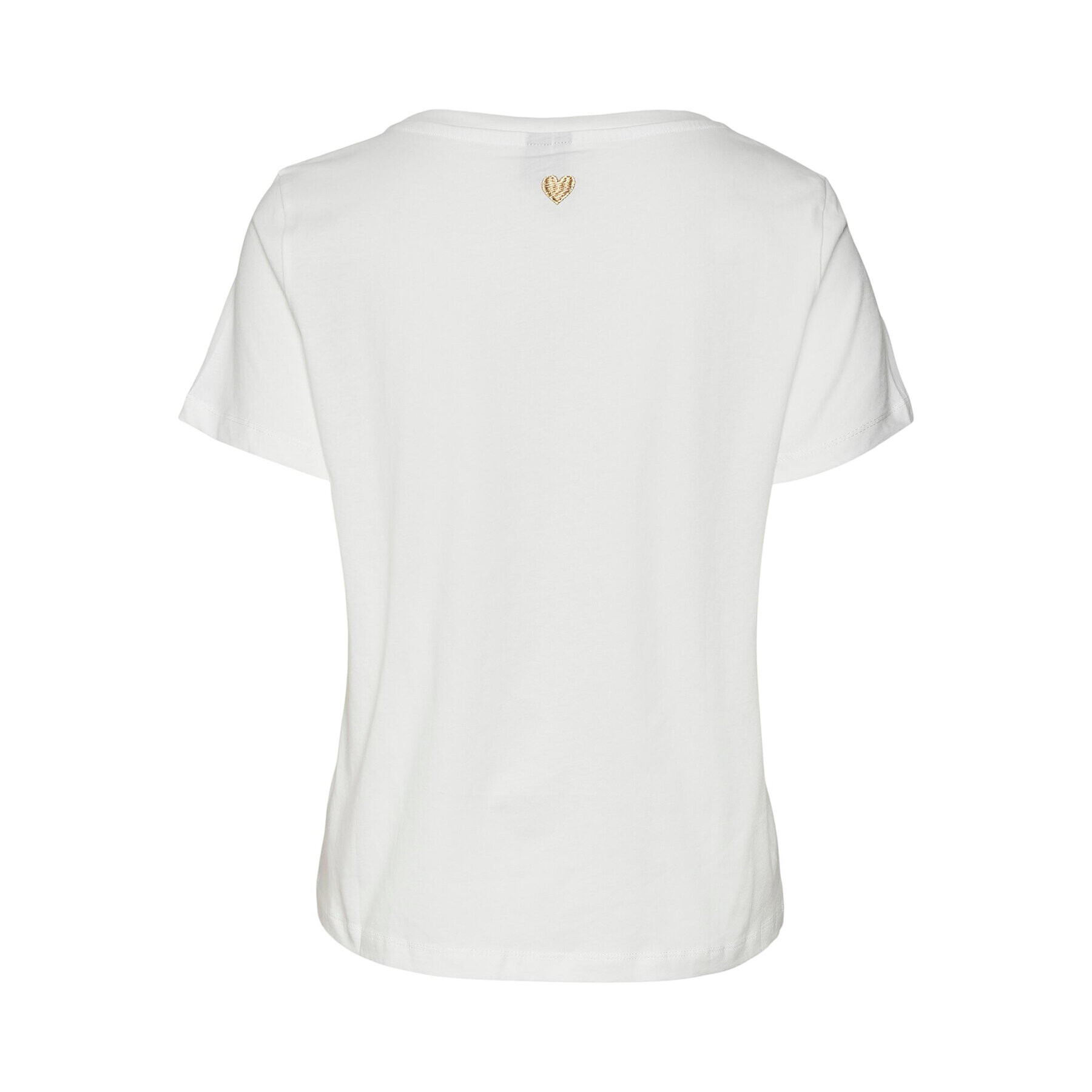 Vero Moda T-Shirt Pamala 10284321 Bílá Regular Fit - Pepit.cz