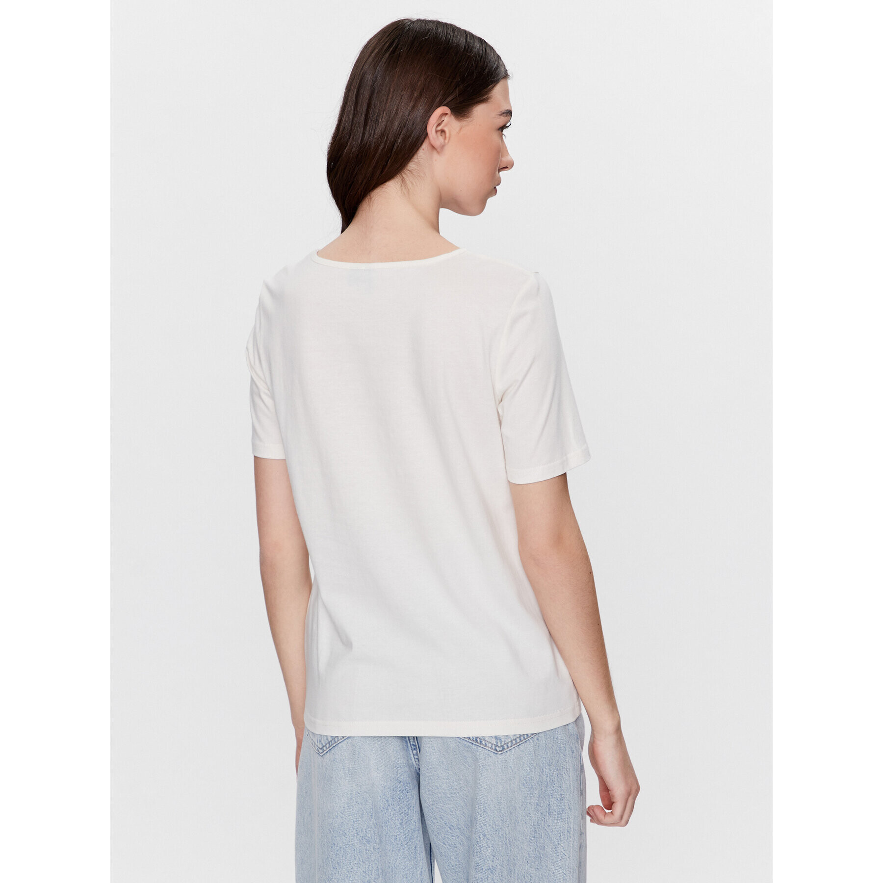 Vero Moda T-Shirt Pany 10284992 Bílá Regular Fit - Pepit.cz