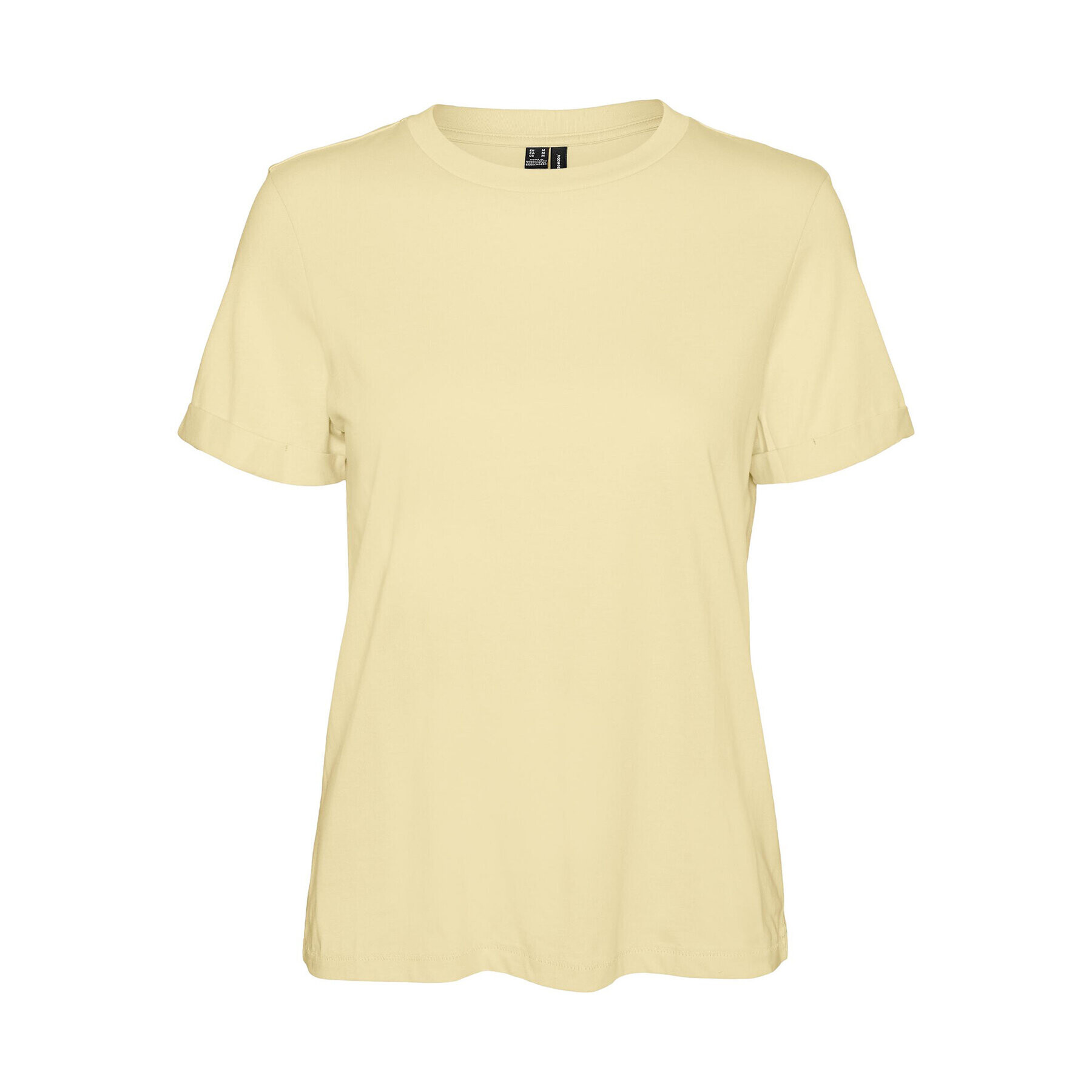 Vero Moda T-Shirt Paula 10243889 Žlutá Regular Fit - Pepit.cz