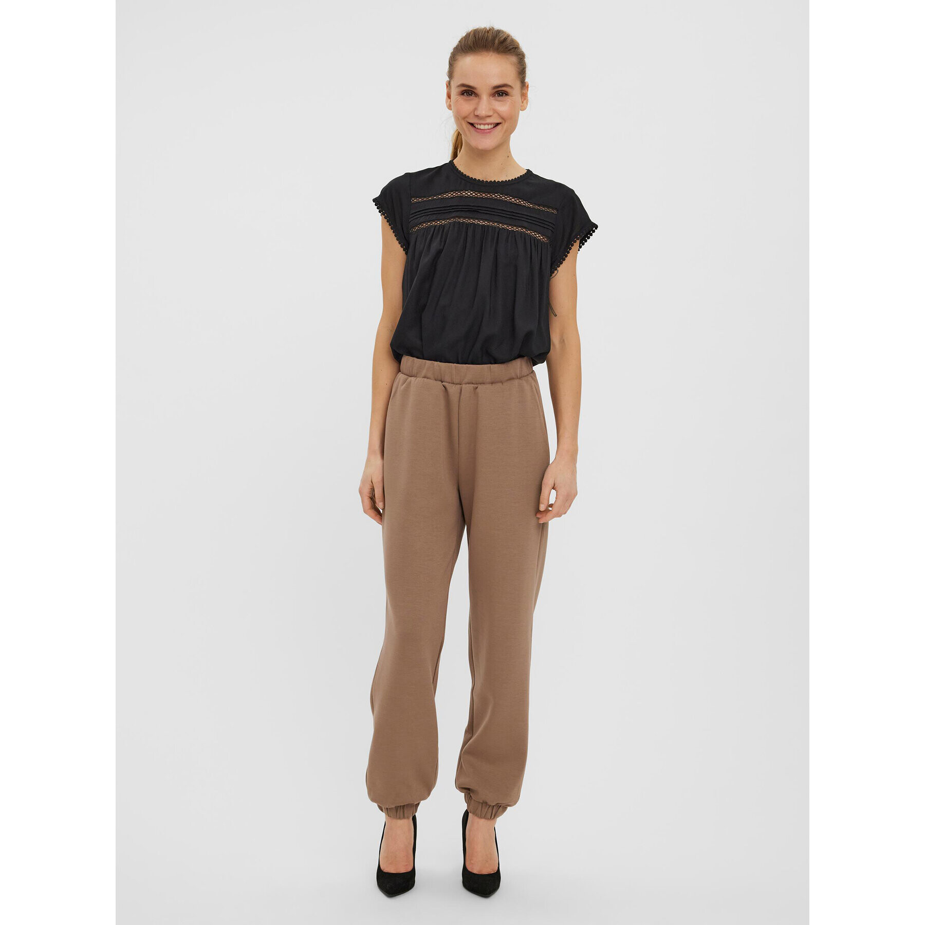 Vero Moda Halenka Debbie 10247943 Černá Regular Fit - Pepit.cz