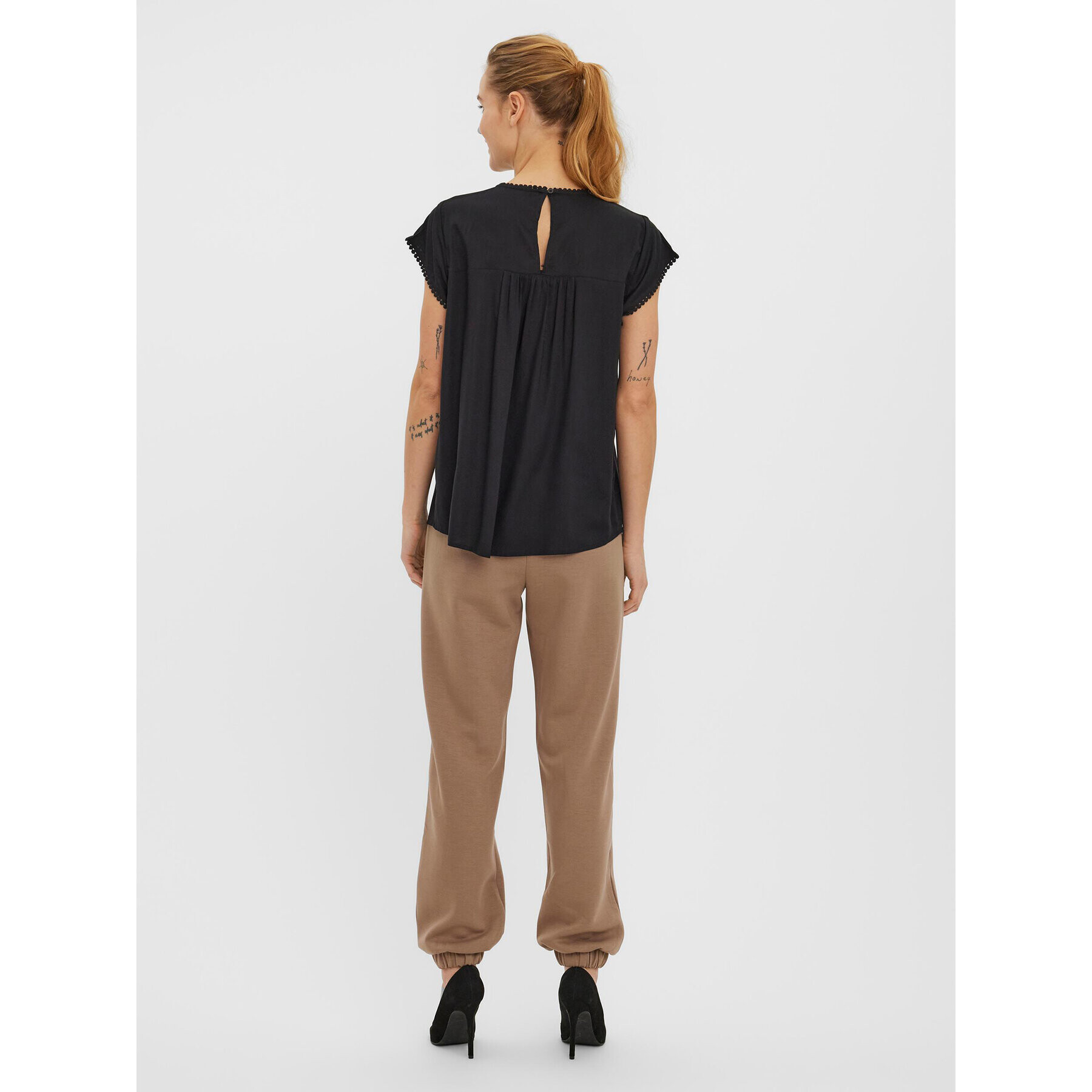 Vero Moda Halenka Debbie 10247943 Černá Regular Fit - Pepit.cz