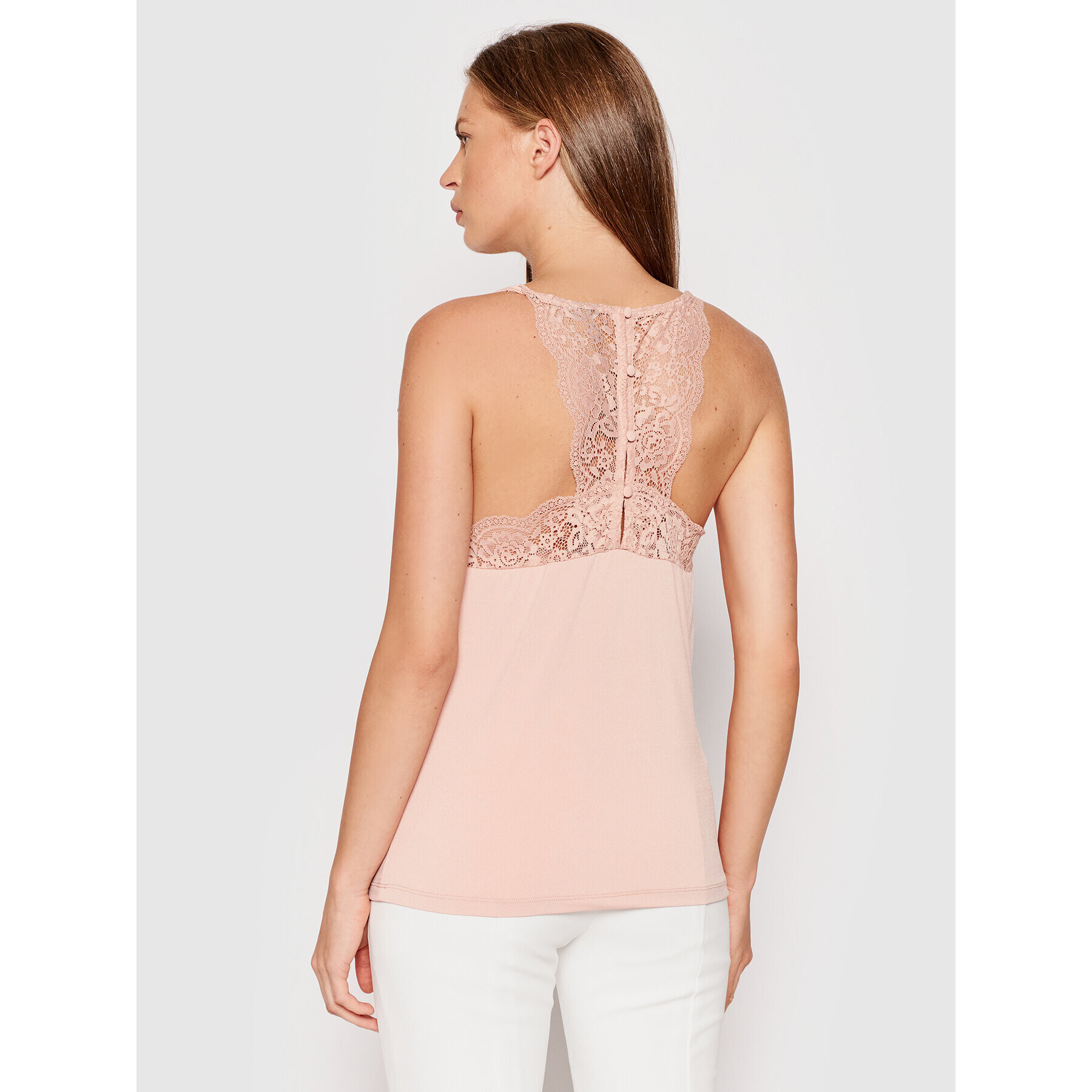 Vero Moda Top Ana 10233216 Růžová Regular Fit - Pepit.cz