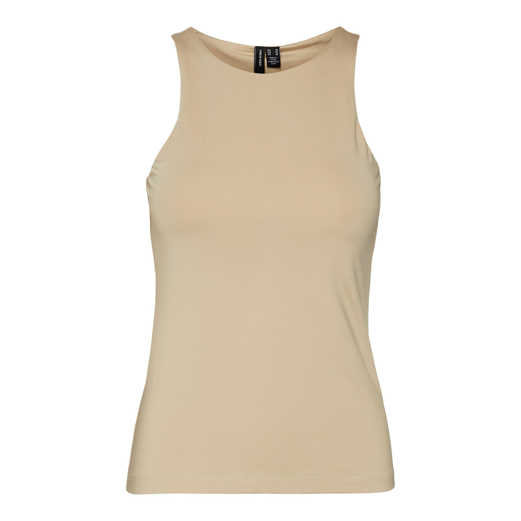 Vero Moda Top Bianca 10279787 Béžová Standard Fit - Pepit.cz