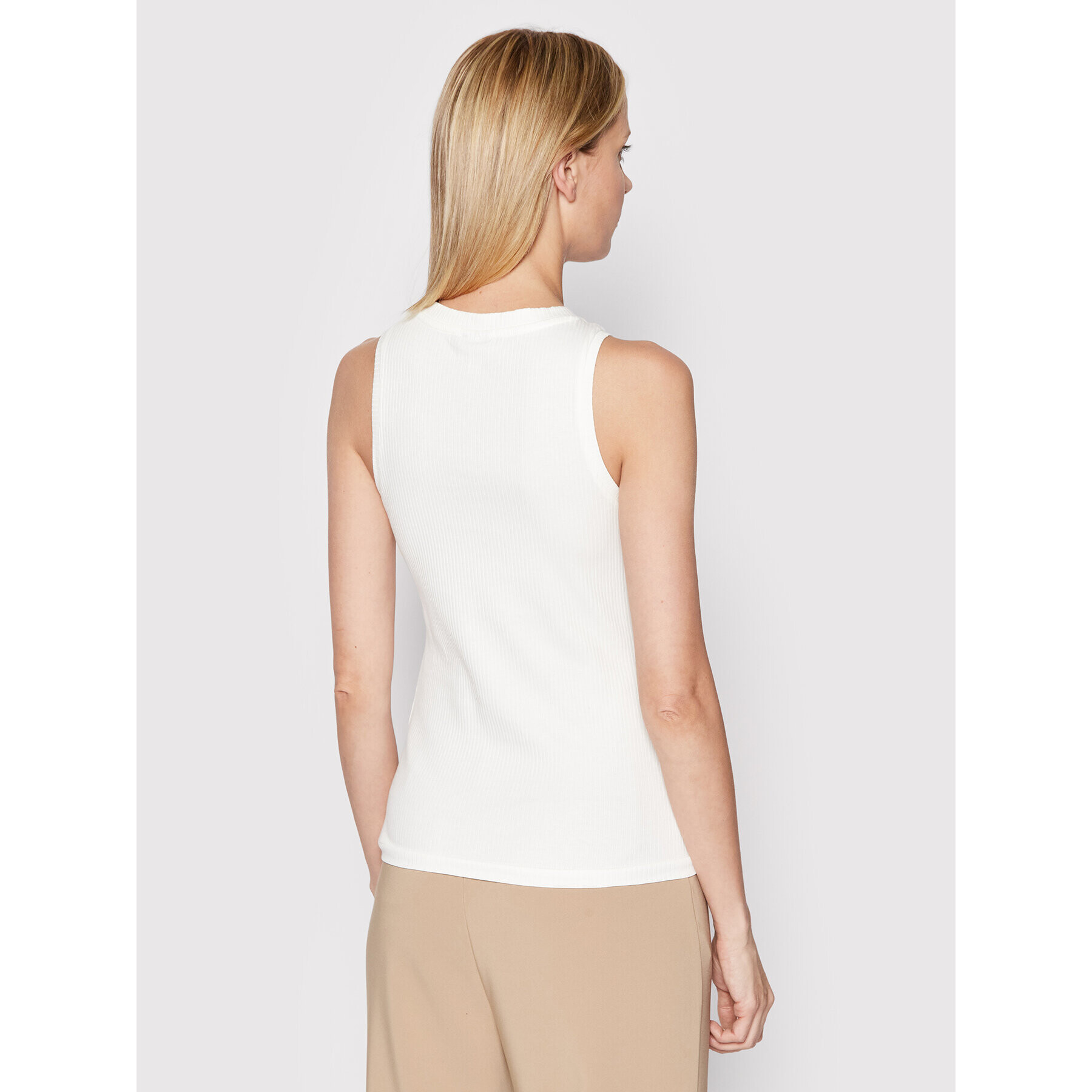 Vero Moda Top Lavender 10230435 Bílá Slim Fit - Pepit.cz