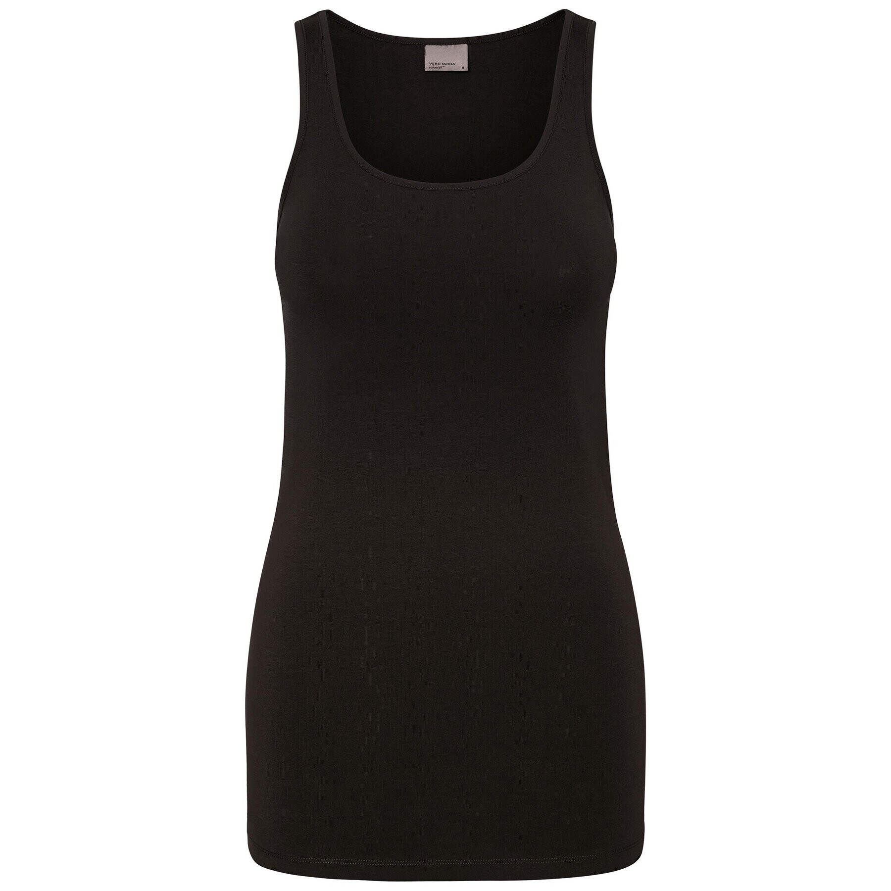 Vero Moda Top Maxi My Soft 10185110 Černá Regular Fit - Pepit.cz