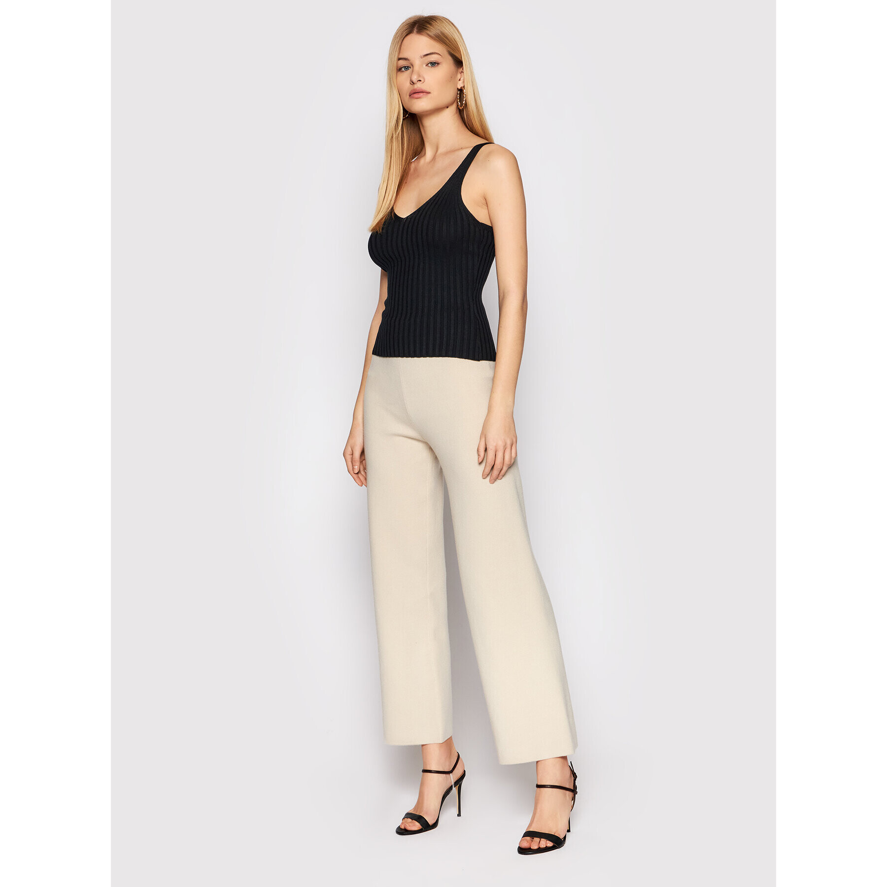 Vero Moda Top Sarah 10257394 Černá Slim Fit - Pepit.cz