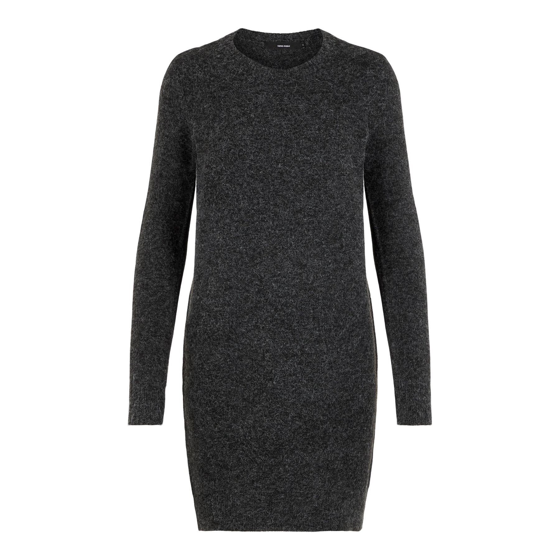 Vero Moda Úpletové šaty 10215523 Černá Relaxed Fit - Pepit.cz