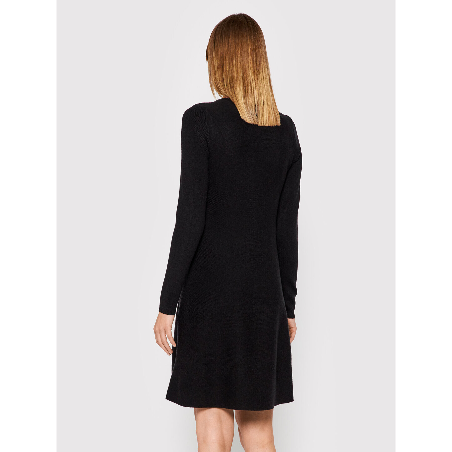 Vero Moda Úpletové šaty Nancy 10206027 Černá Regular Fit - Pepit.cz