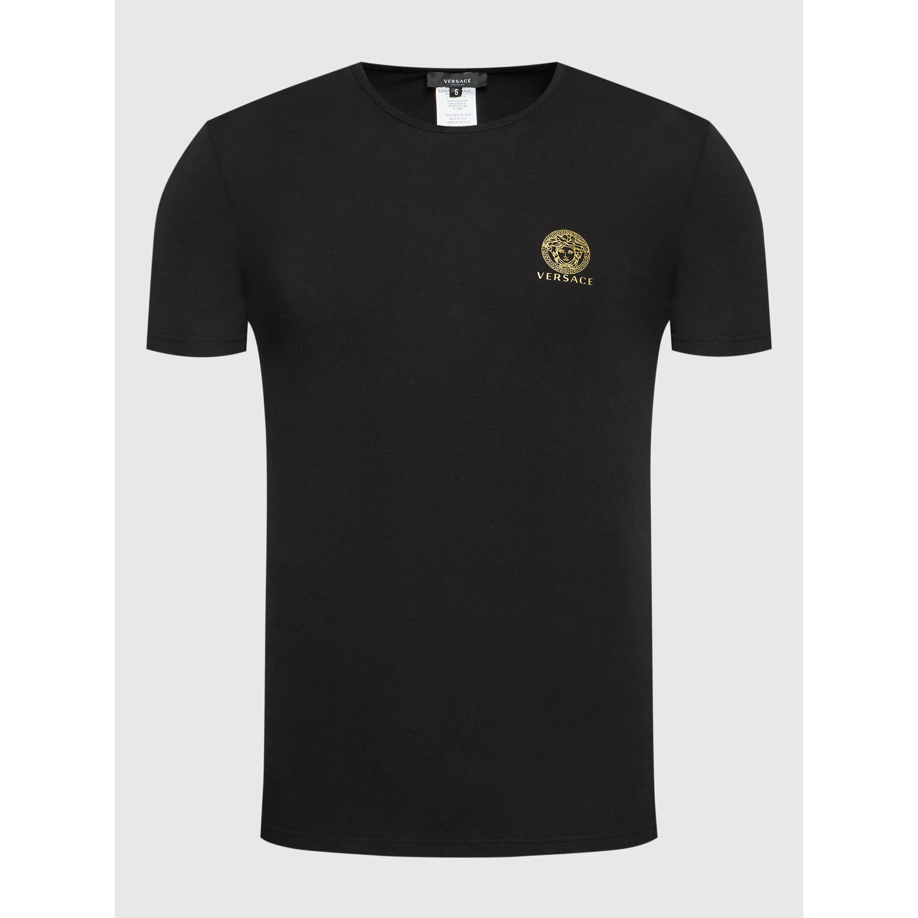 Versace 2-dílná sada T-shirts AU10193 Černá Slim Fit - Pepit.cz