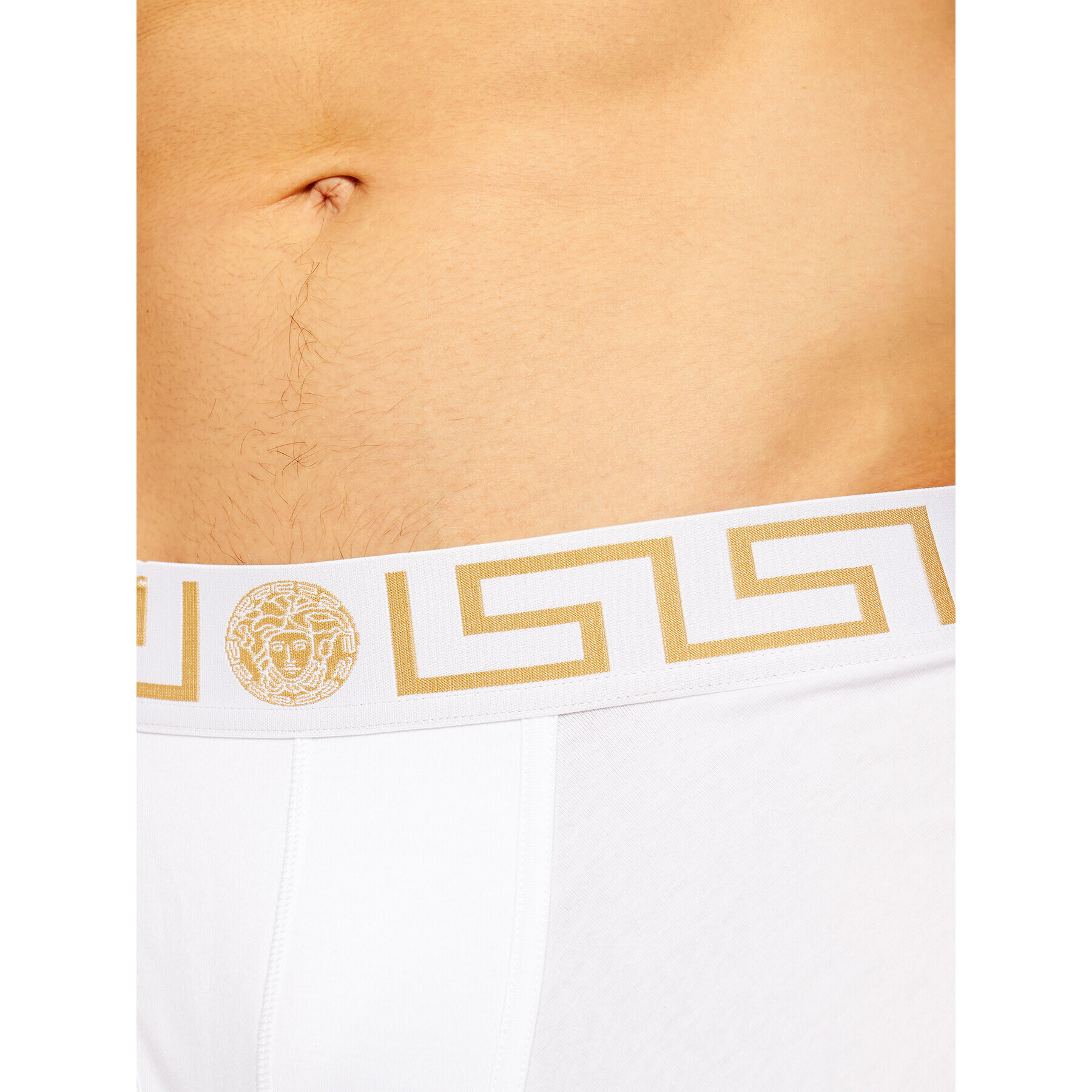 Versace Boxerky Greca AU10026 Bílá - Pepit.cz