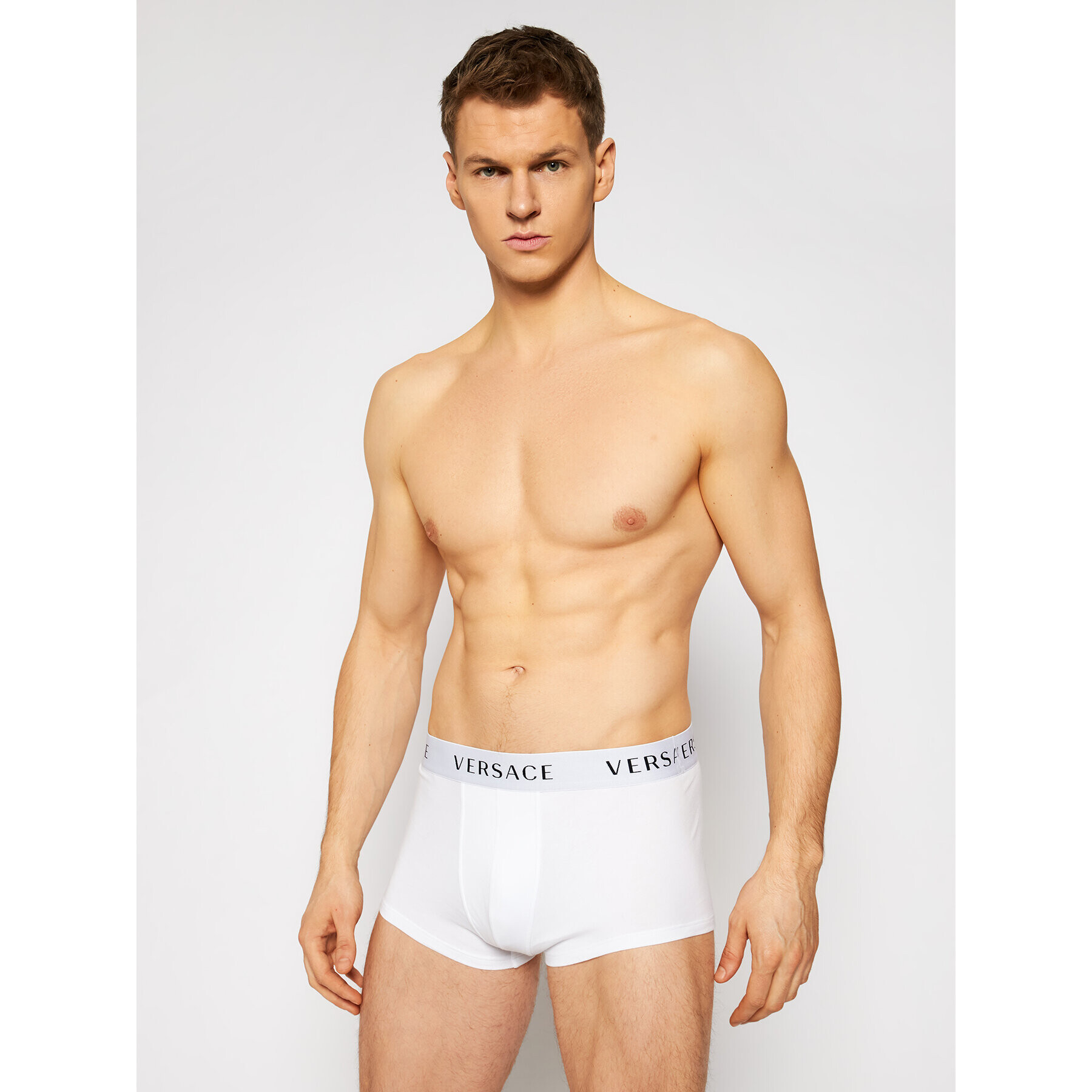 Versace Boxerky Parigamba AUU04020 Bílá - Pepit.cz