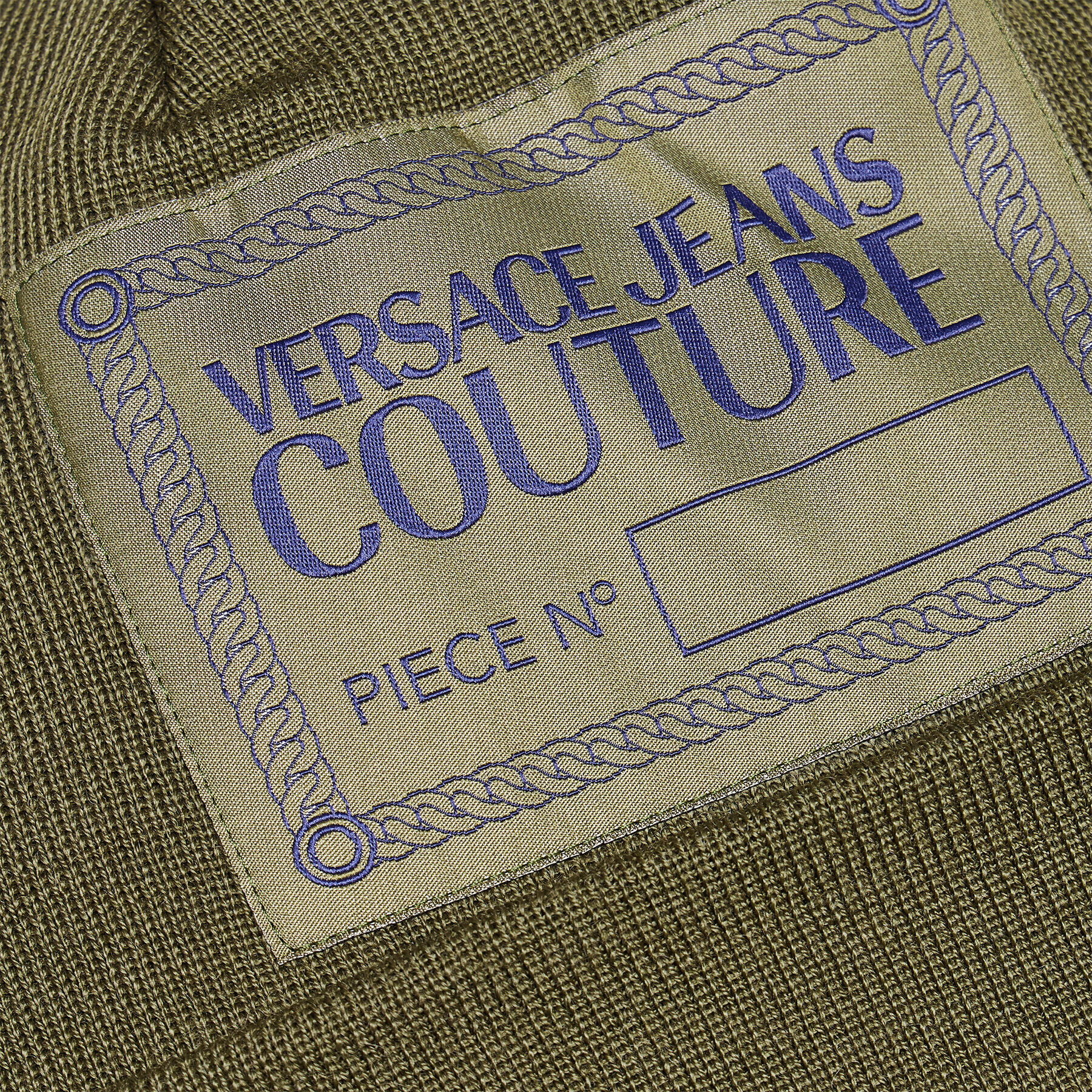 Versace Jeans Couture Čepice 73VAZK44 Zelená - Pepit.cz