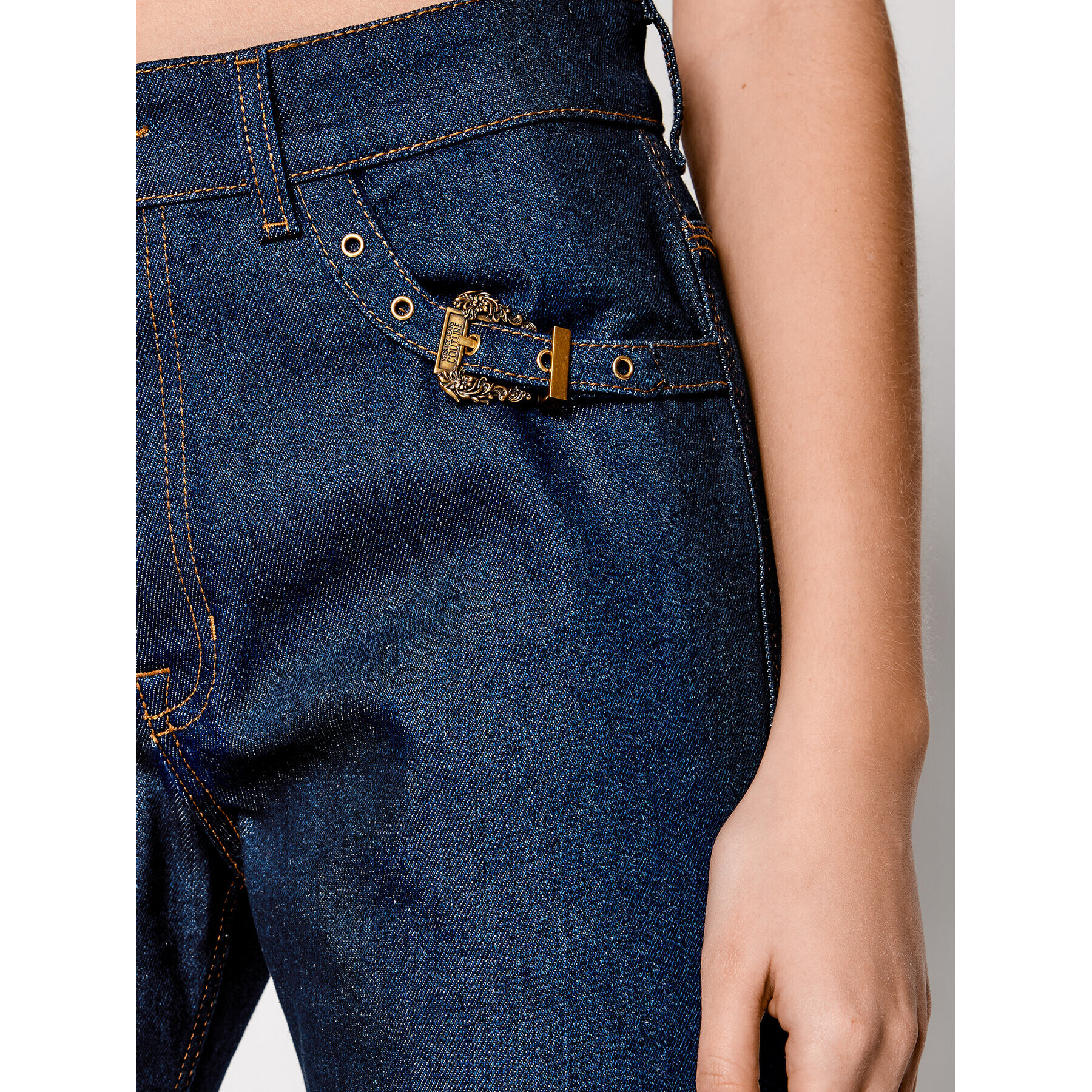 Versace Jeans Couture Jeansy 72HABI90 Modrá Slim Fit - Pepit.cz