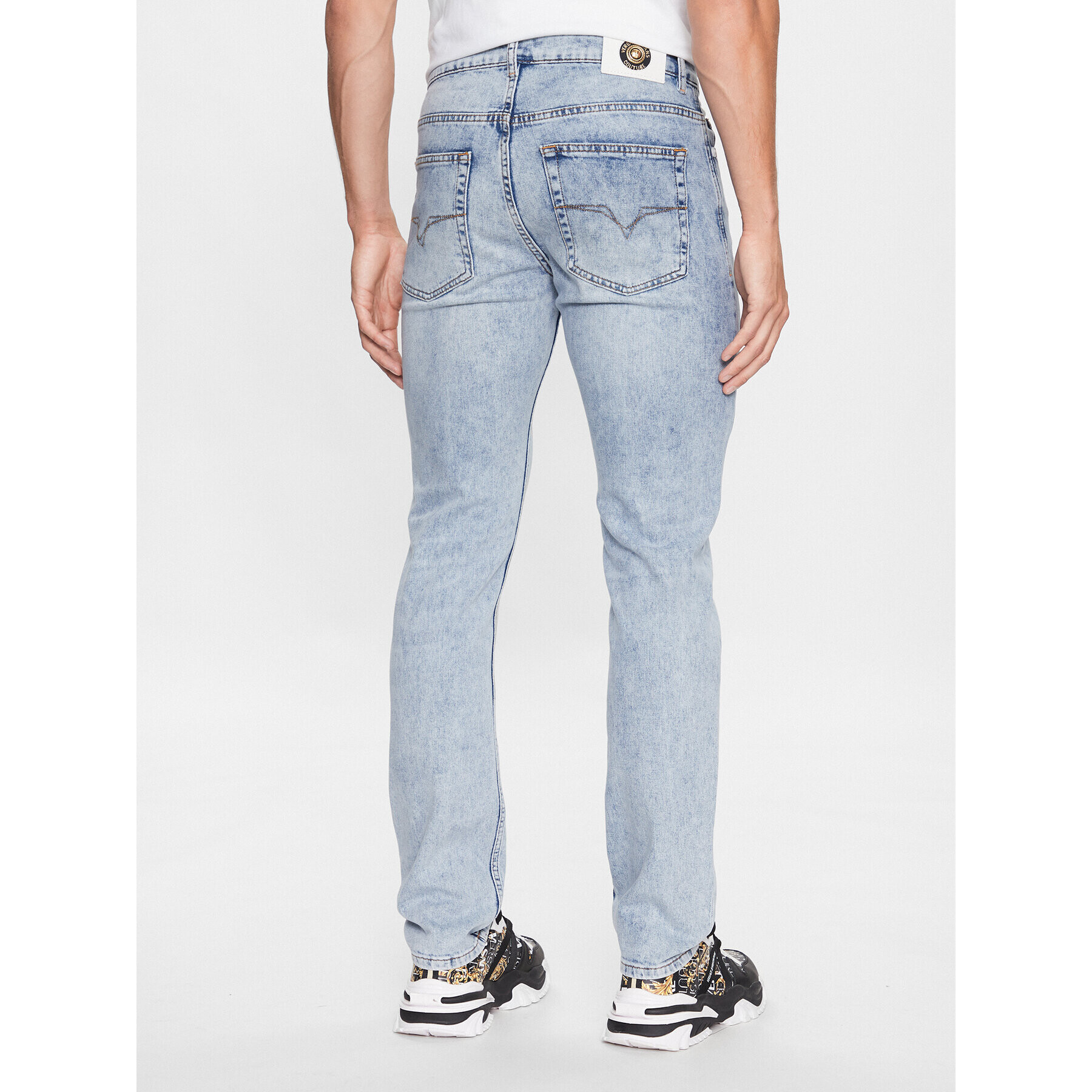 Versace Jeans Couture Jeansy 74GAB5S0 Modrá Slim Fit - Pepit.cz