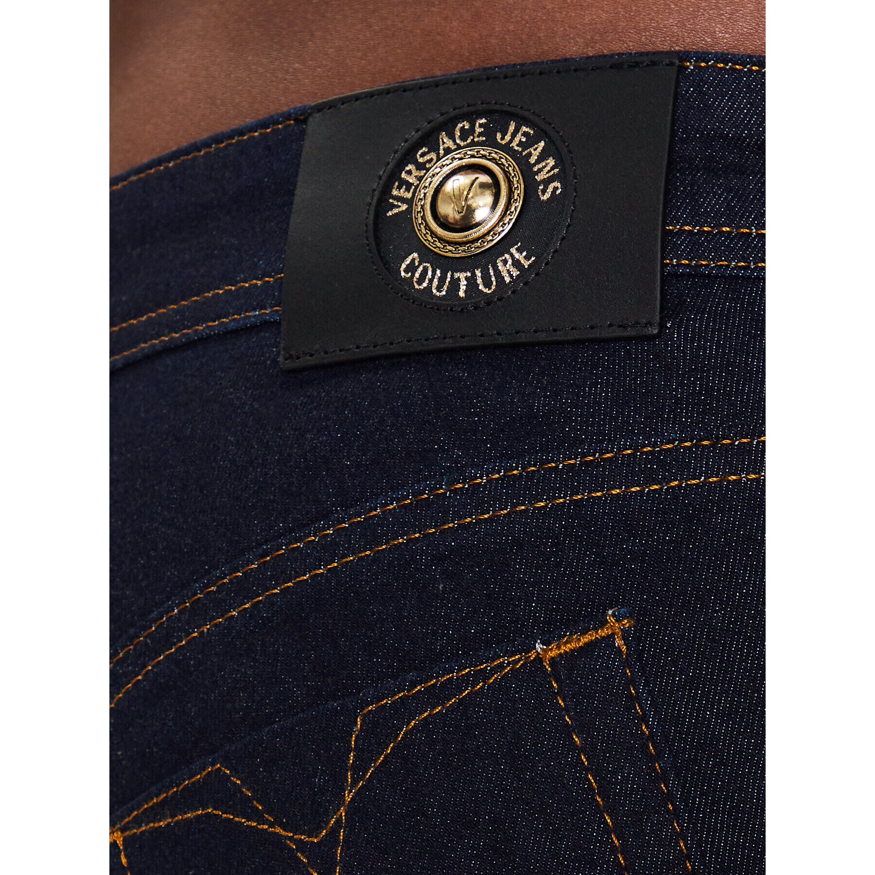 Versace Jeans Couture Jeansy 74HAB5J0 Tmavomodrá Skinny Fit - Pepit.cz