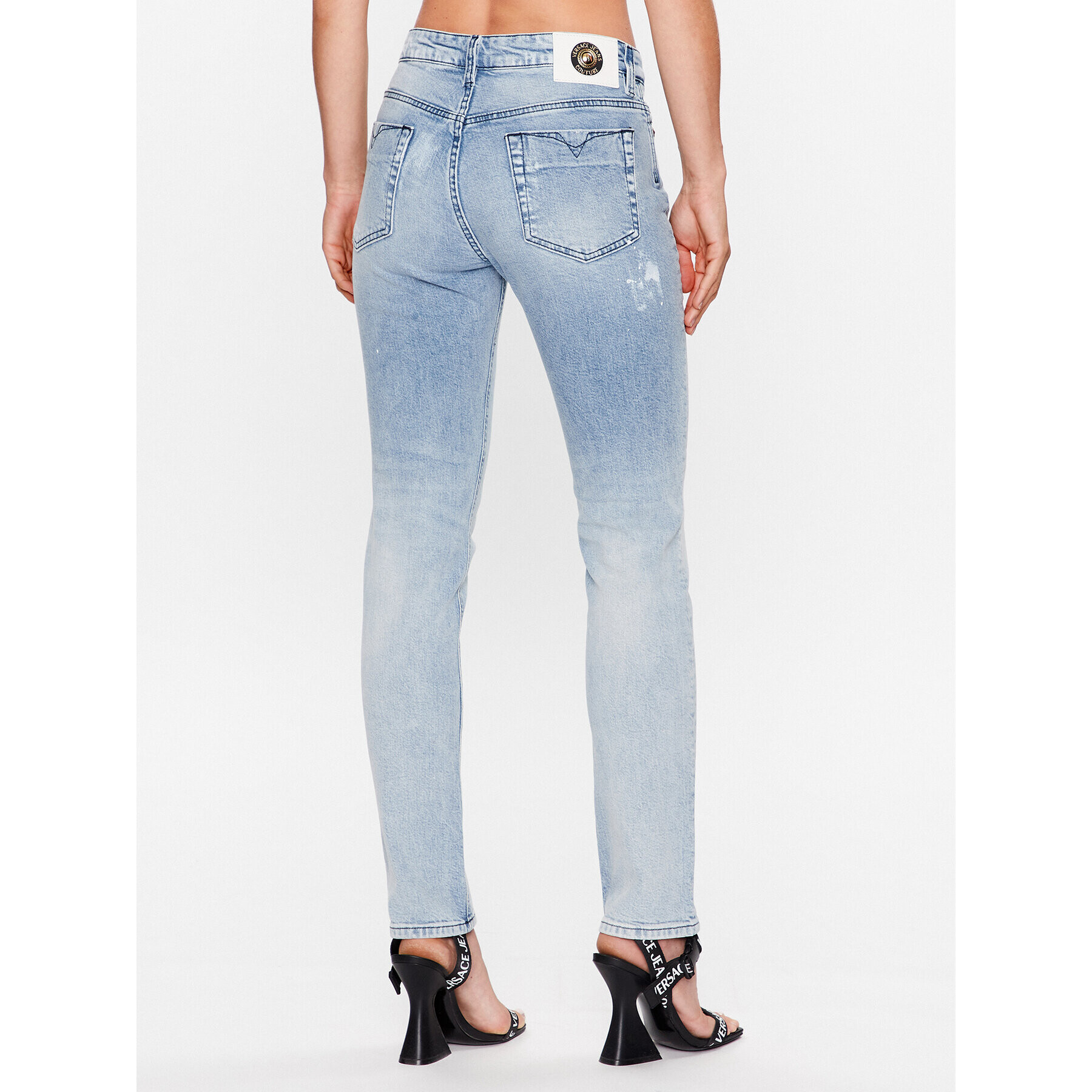 Versace Jeans Couture Jeansy 74HAB5S0 Modrá Regular Fit - Pepit.cz