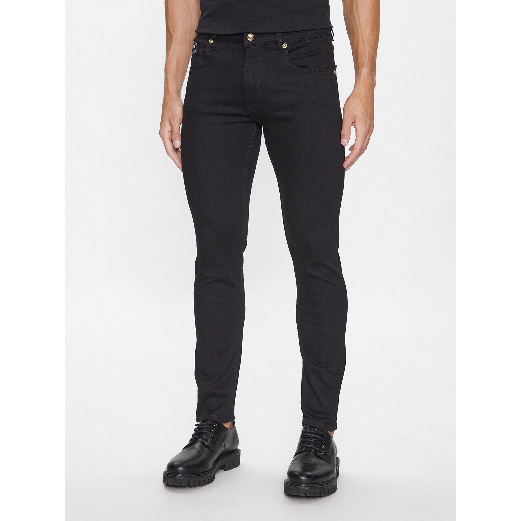 Versace Jeans Couture Jeansy 75GAB5D0 Černá Skinny Fit - Pepit.cz