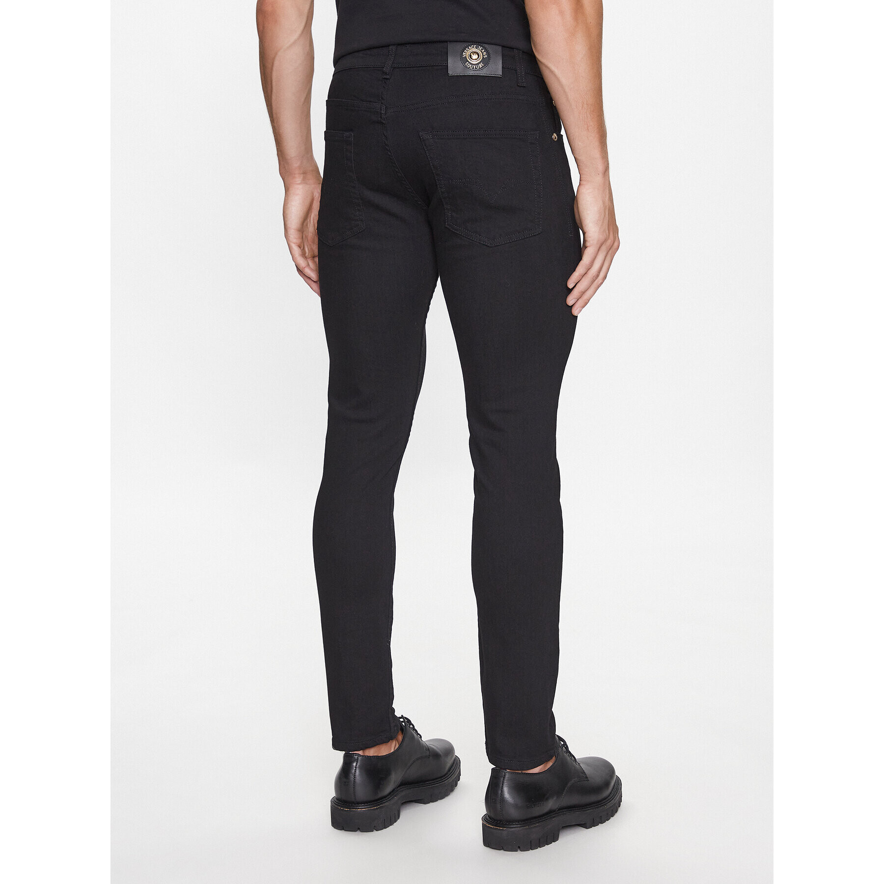 Versace Jeans Couture Jeansy 75GAB5D0 Černá Skinny Fit - Pepit.cz