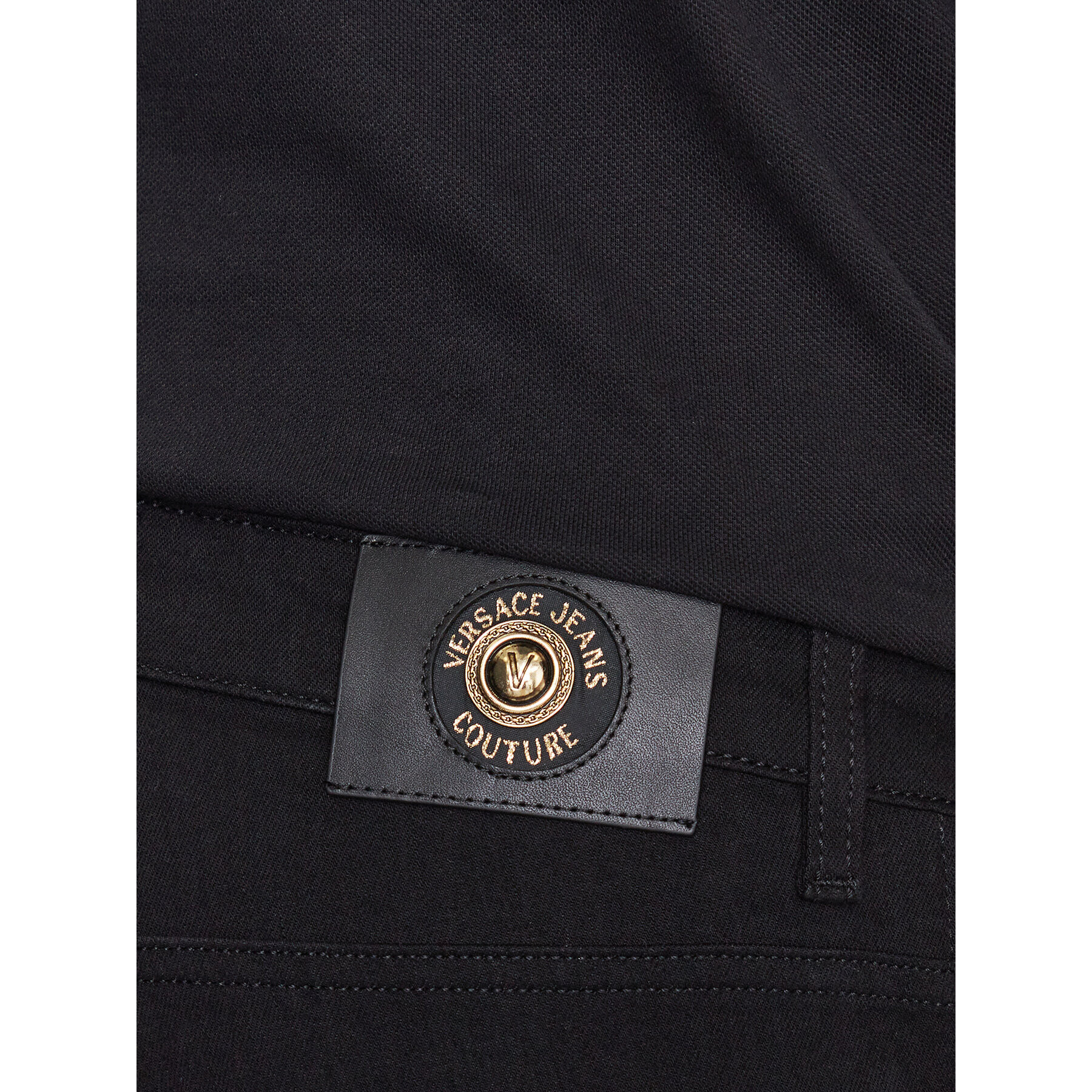 Versace Jeans Couture Jeansy 75GAB5D0 Černá Skinny Fit - Pepit.cz