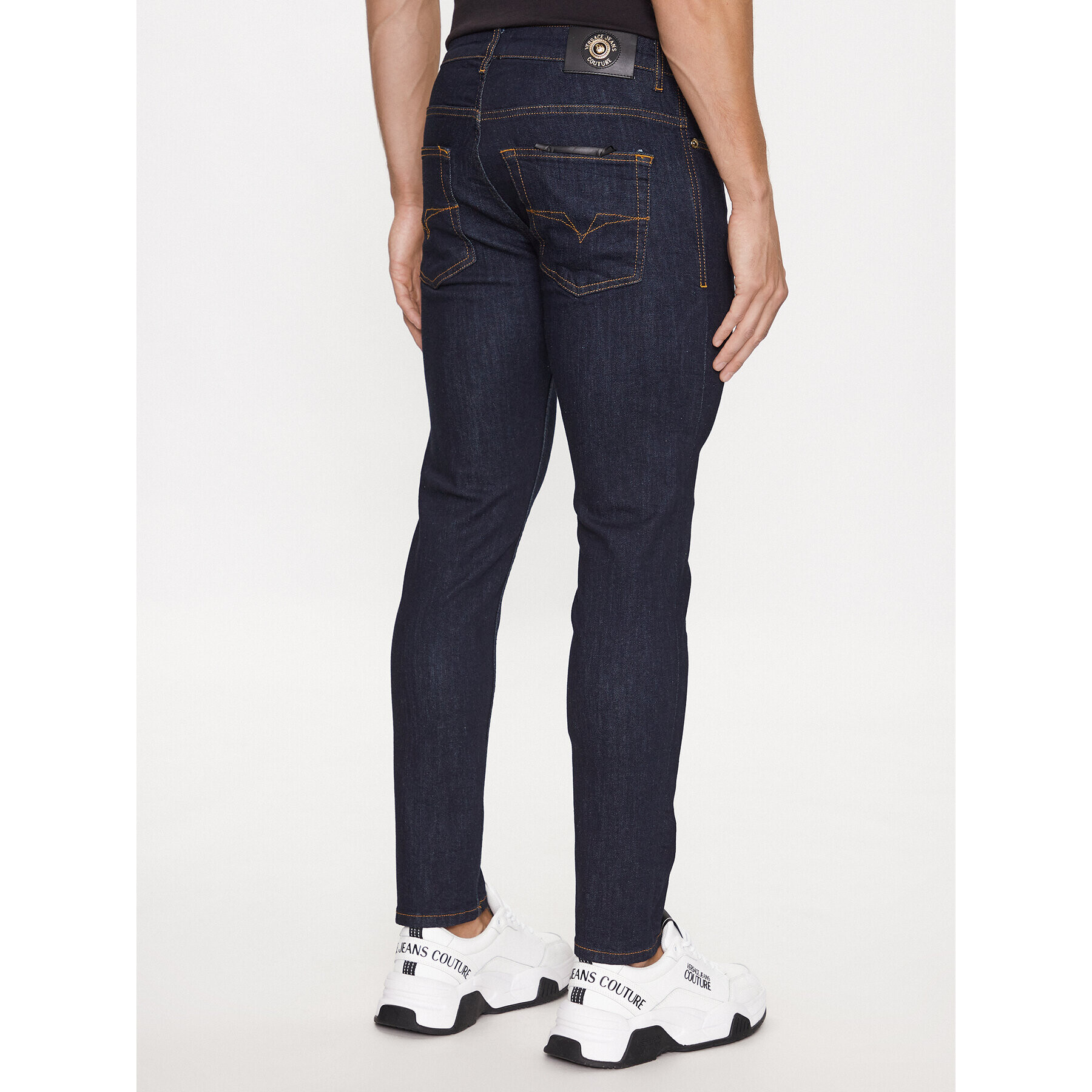 Versace Jeans Couture Jeansy 75GAB5D0 Tmavomodrá Skinny Fit - Pepit.cz